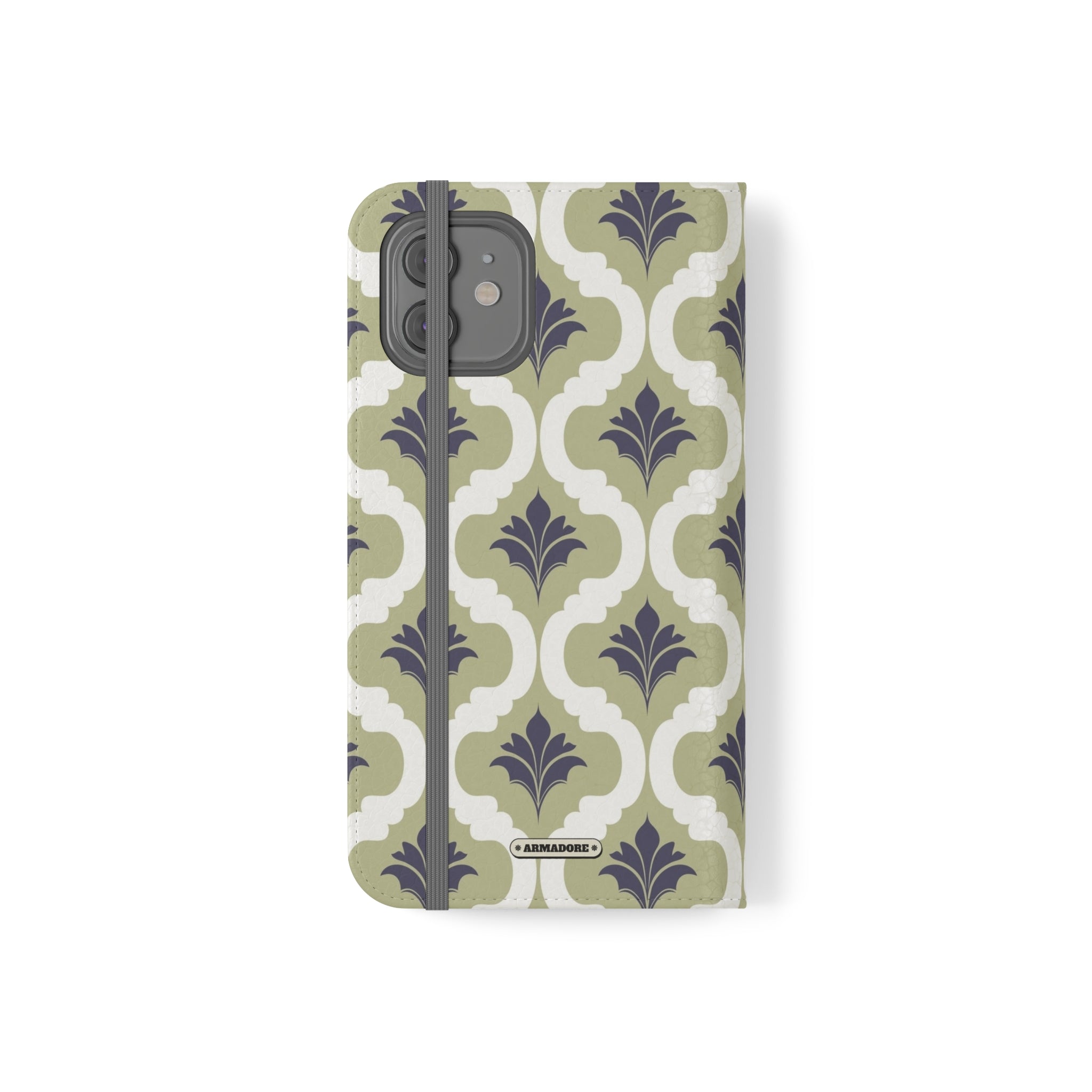 Aesthetic Pattern Vegan Leather Flip Case