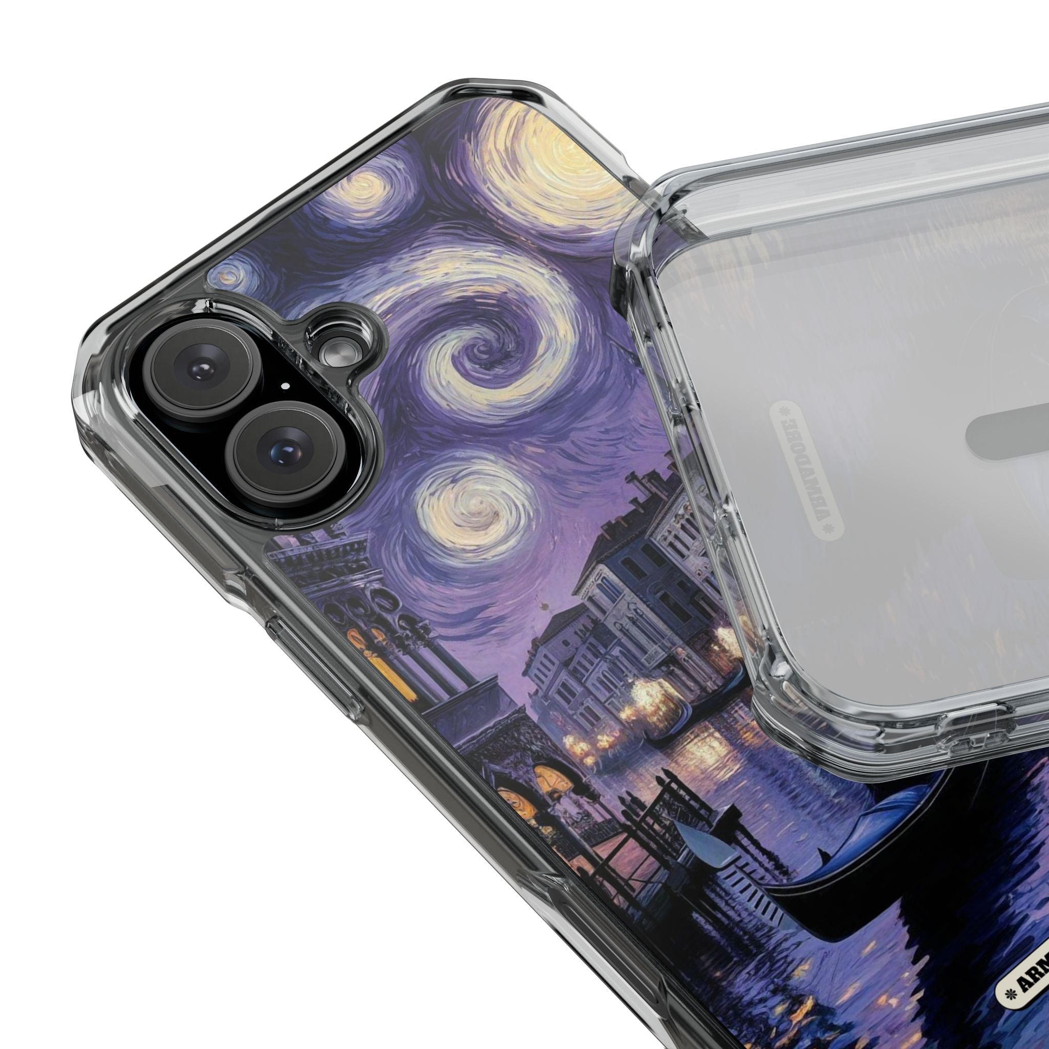 Gogh Style Magnetic Clear Impact Cases