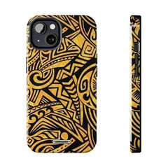 Yellow Pattern Tough Phone Case