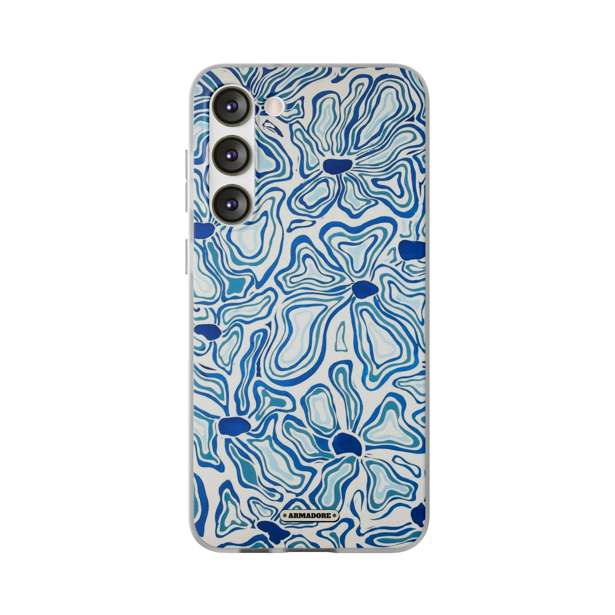 Modern Blue Flexi Phone Case