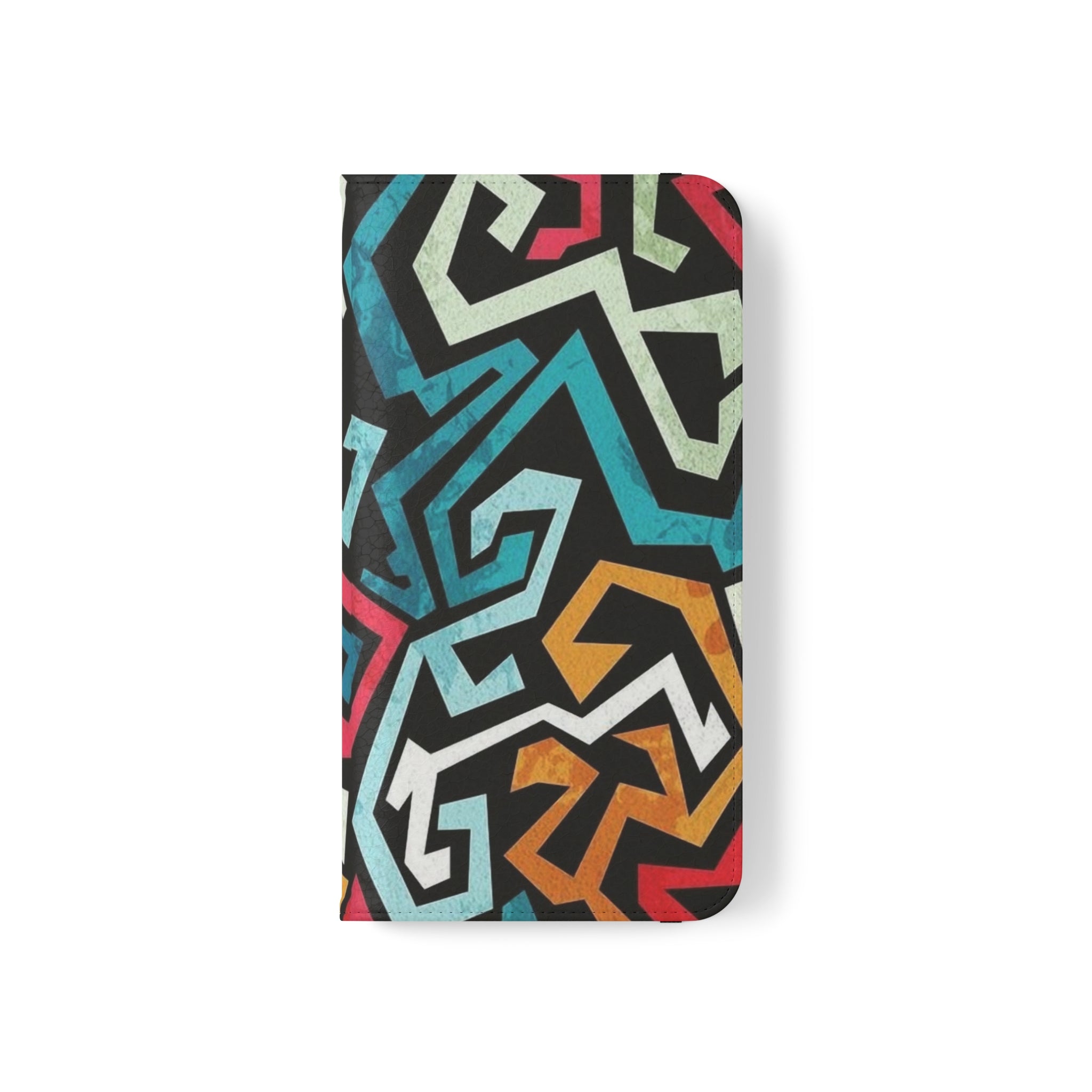 Color Blast Vegan Leather Flip Case