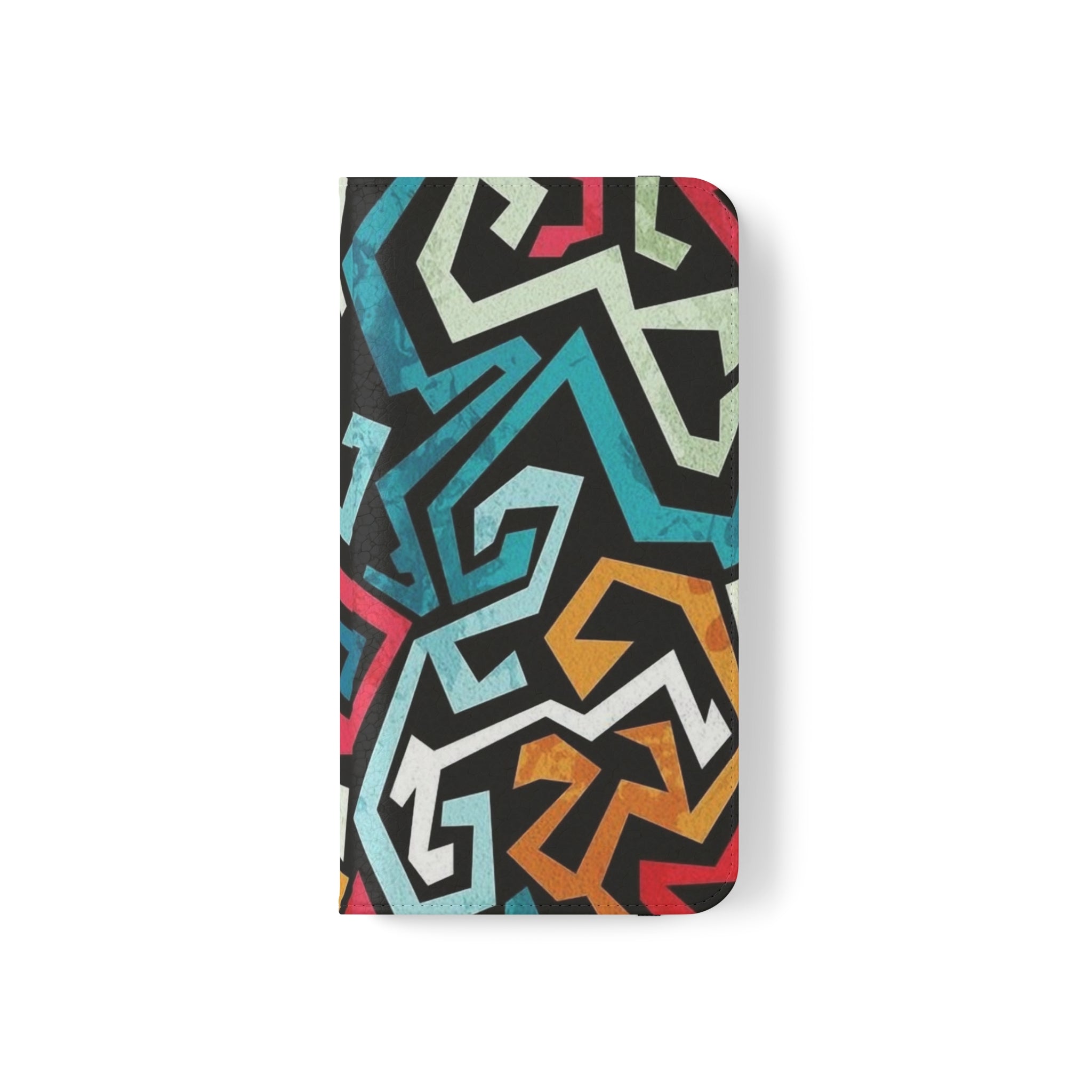 Color Blast Vegan Leather Flip Case