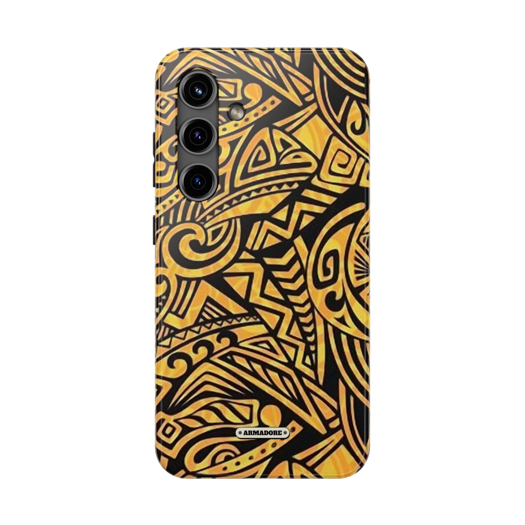 Yellow Pattern Tough Phone Case