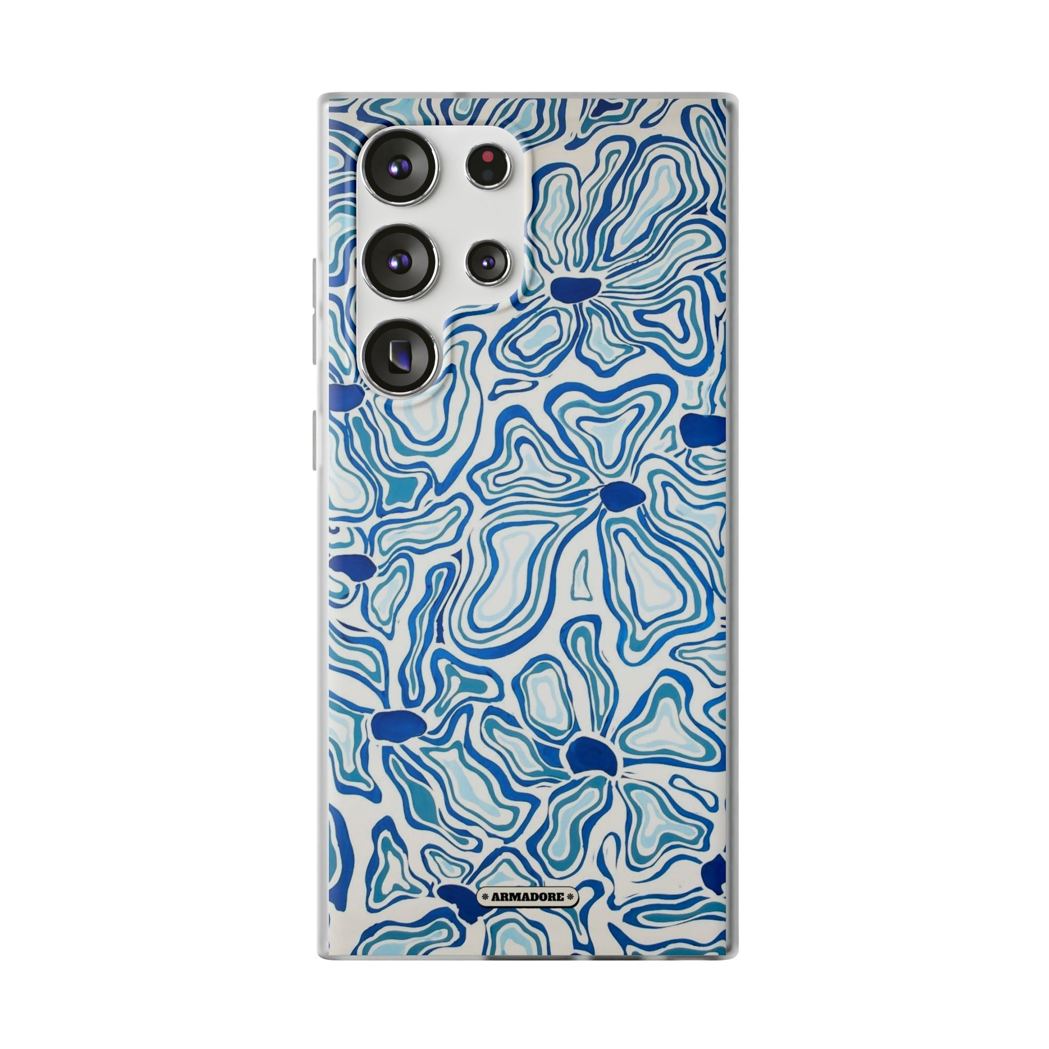 Modern Blue Flexi Phone Case