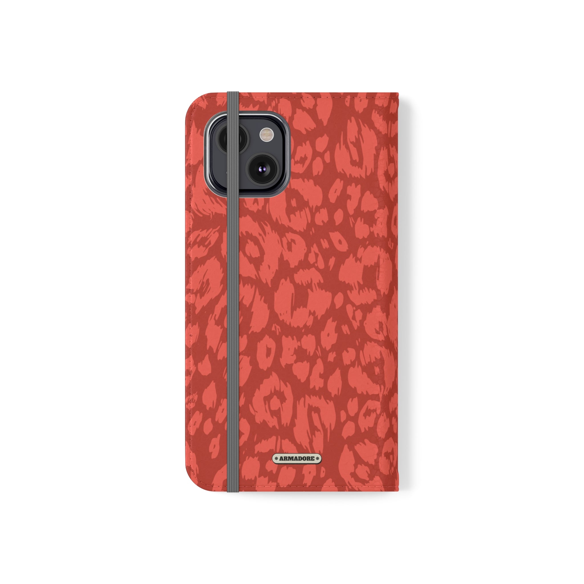 Wild Cat Vegan Leather Flip Case