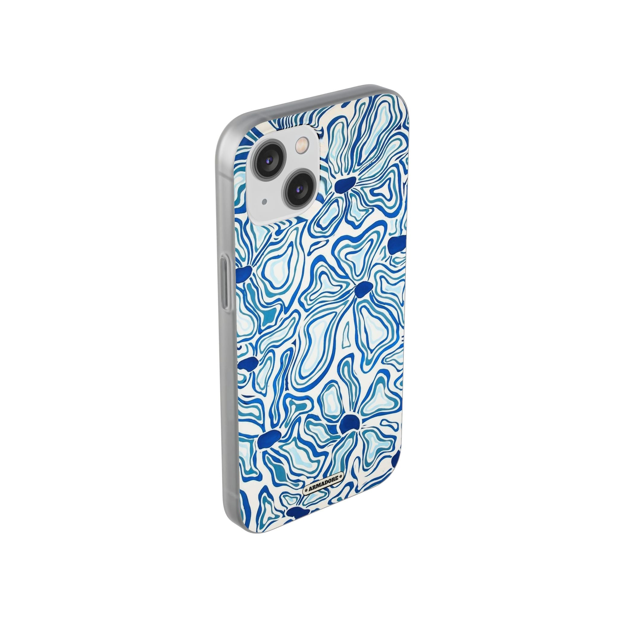 Modern Blue Flexi Phone Case