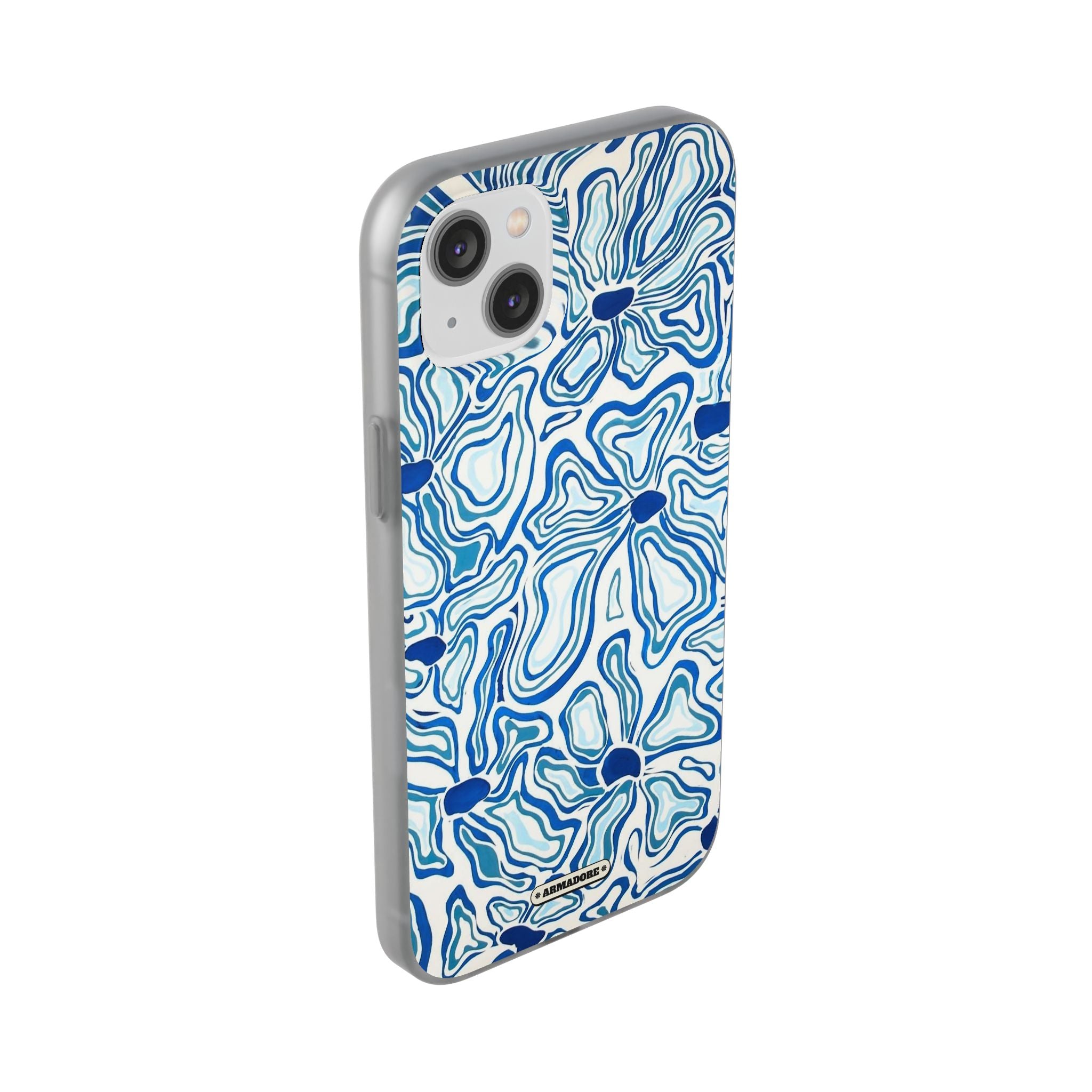 Modern Blue Flexi Phone Case