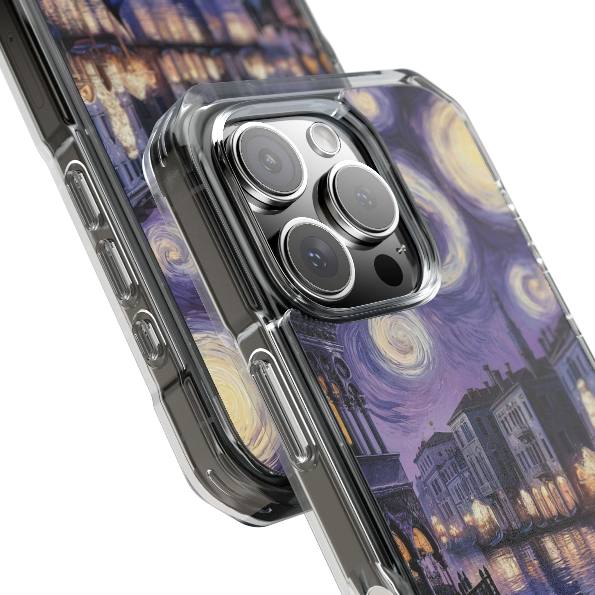 Gogh Style Magnetic Clear Impact Cases