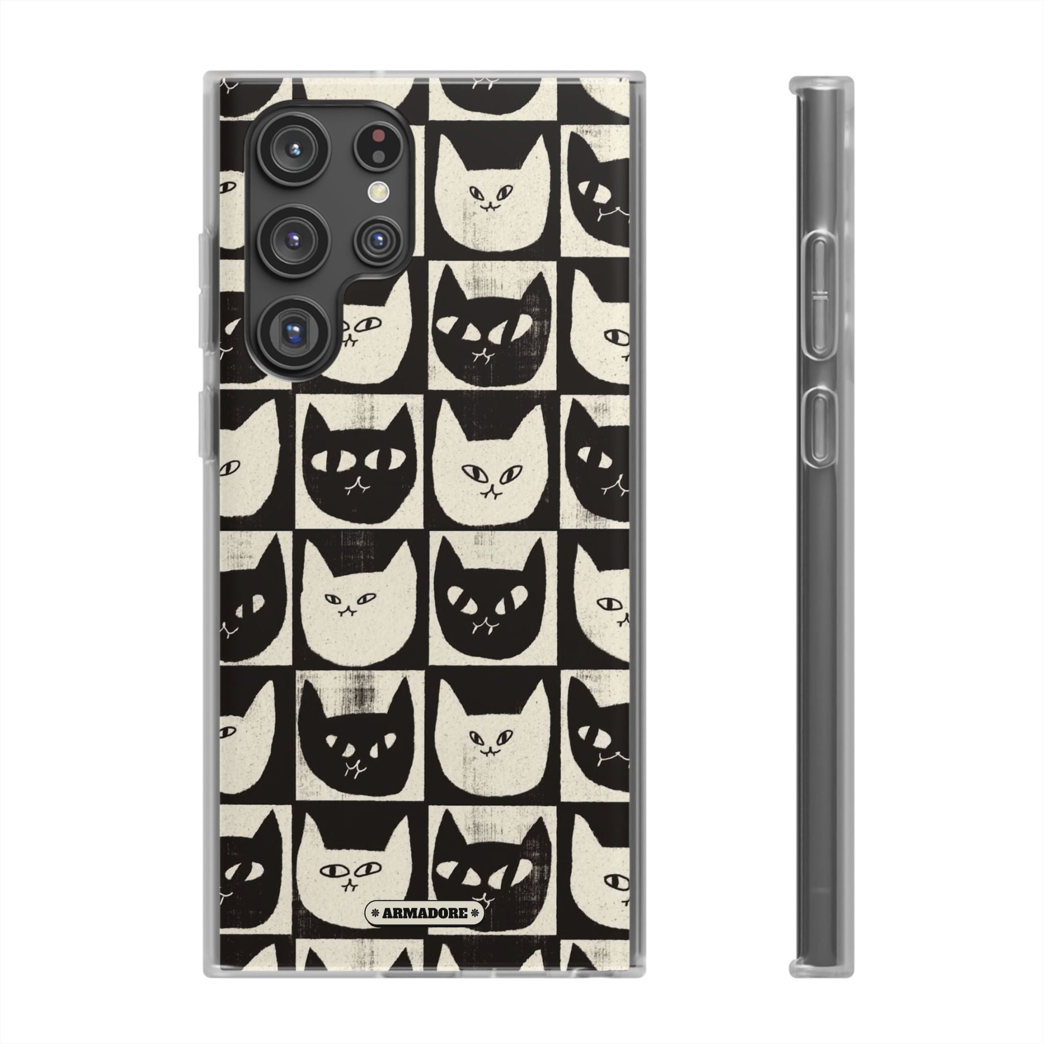 Cute Cats Design Flexi Case