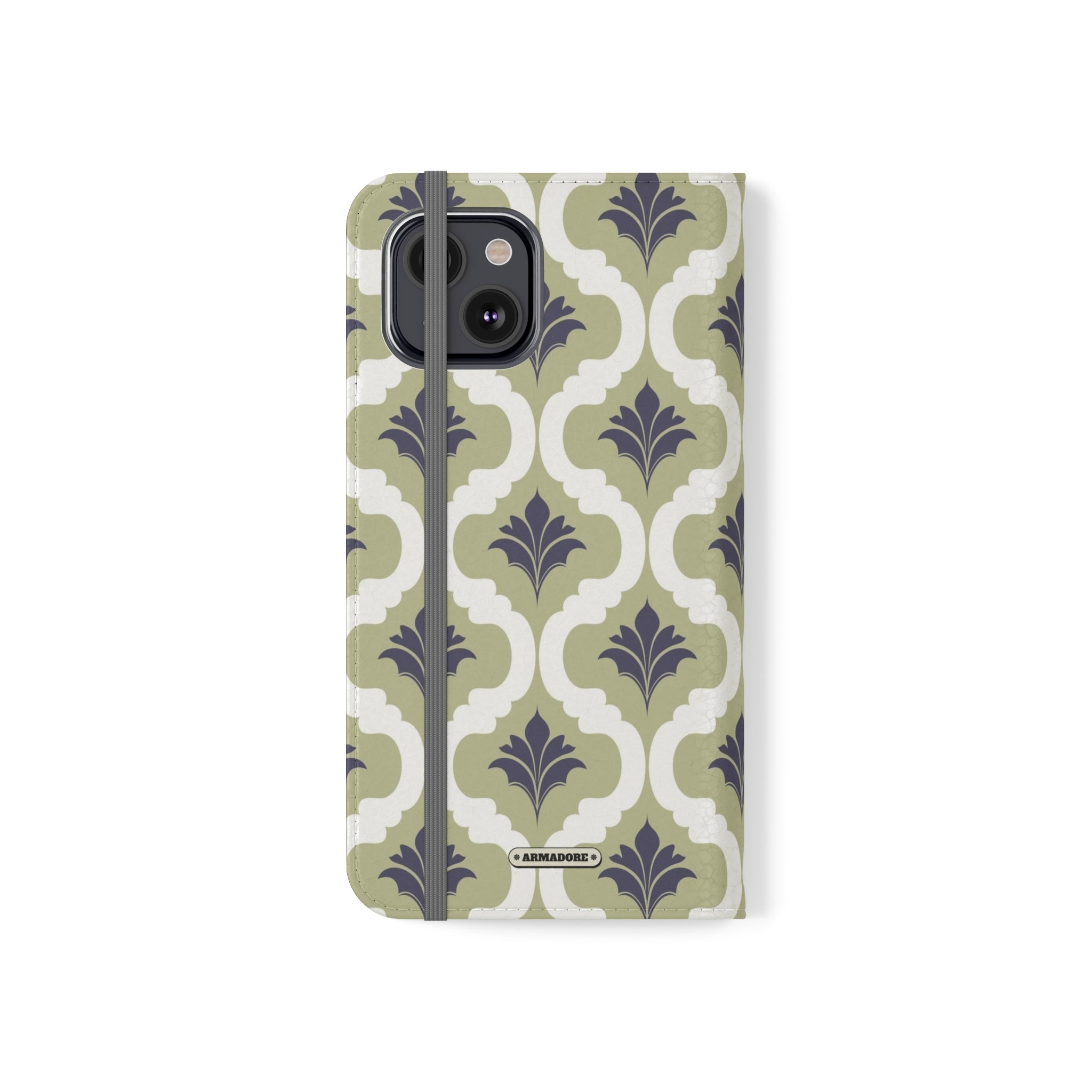 Aesthetic Pattern Vegan Leather Flip Case