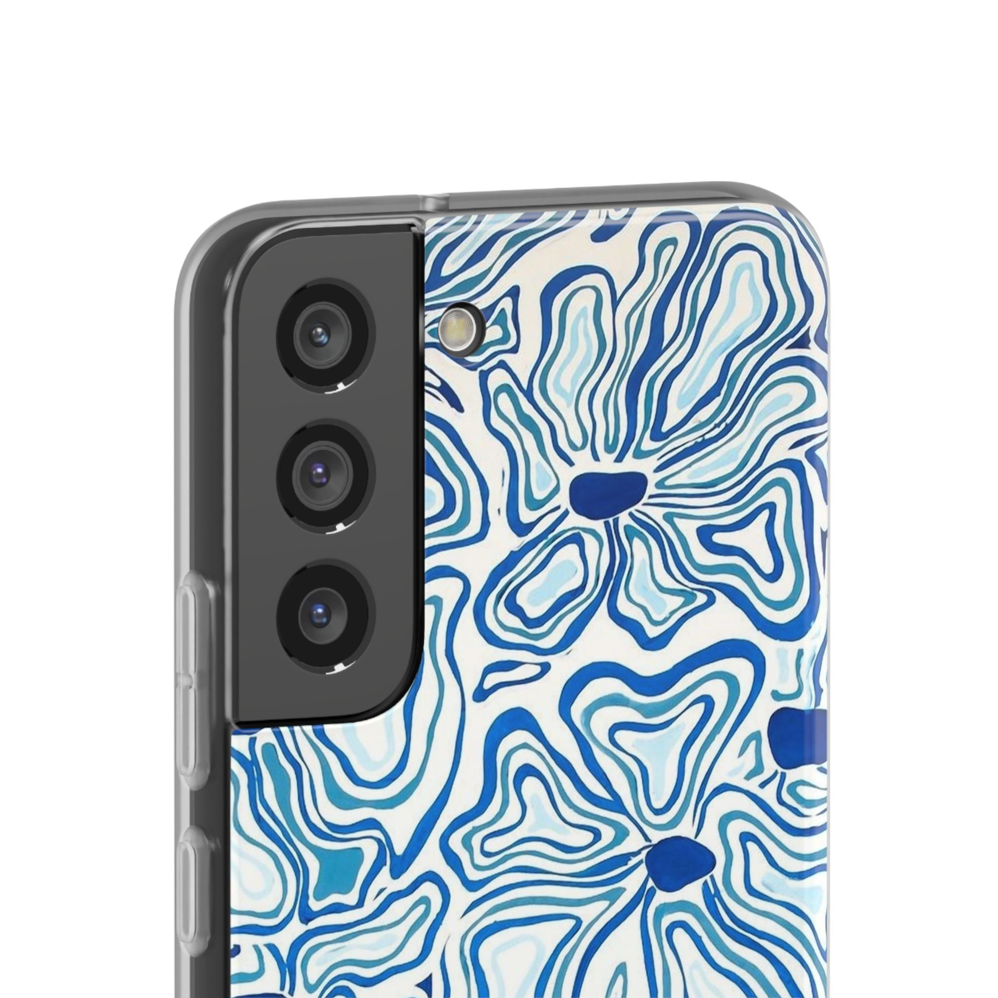 Modern Blue Flexi Phone Case