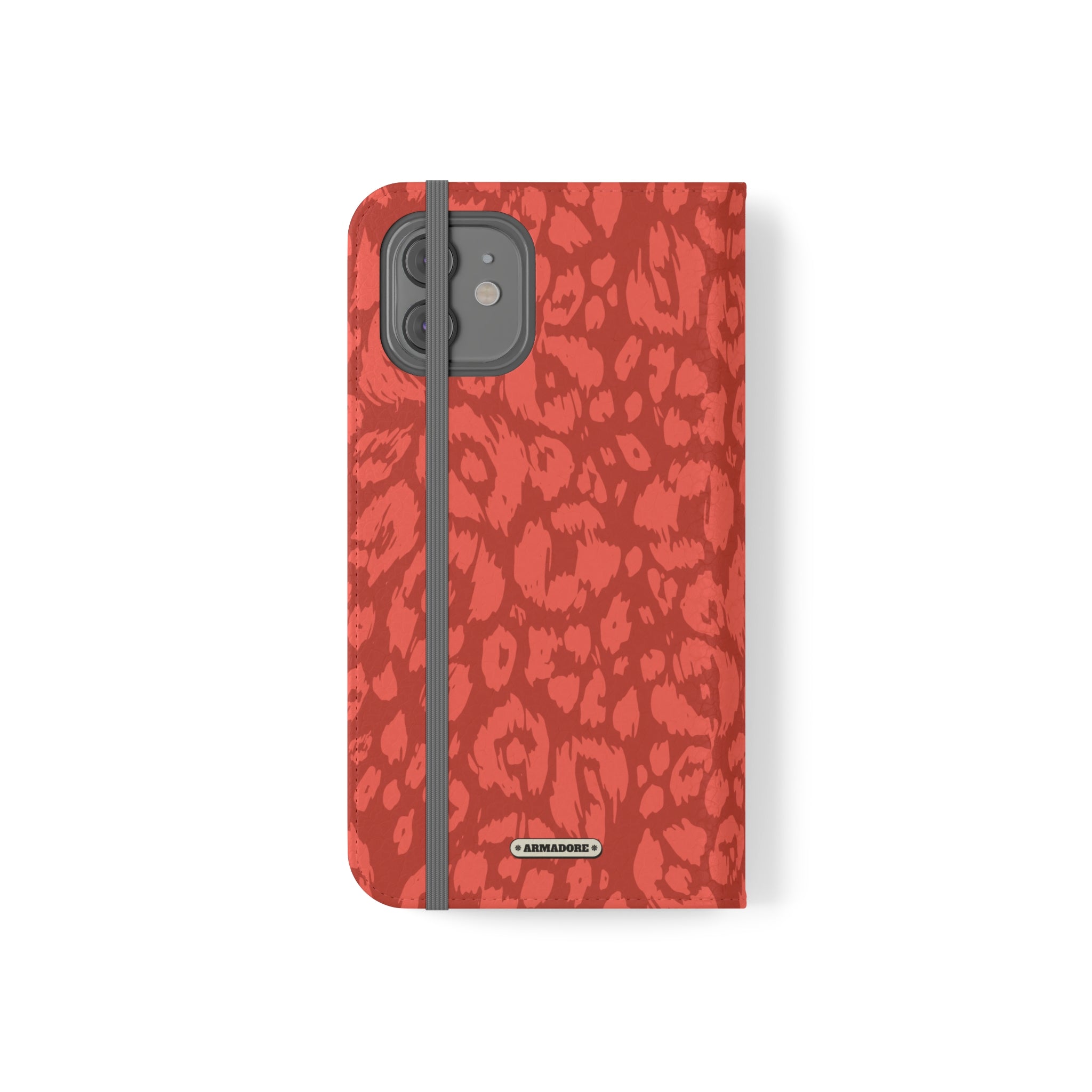 Wild Cat Vegan Leather Flip Case