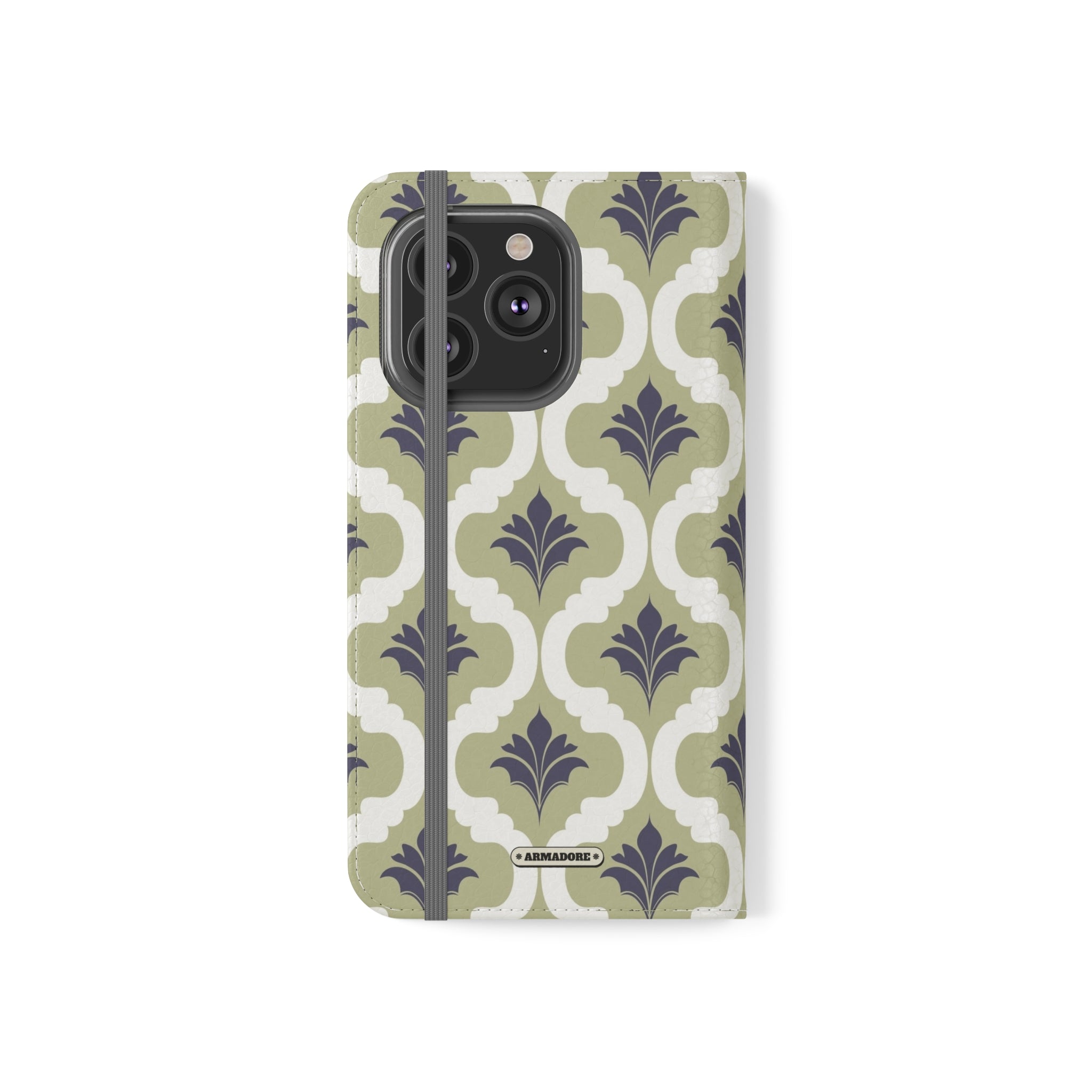 Aesthetic Pattern Vegan Leather Flip Case