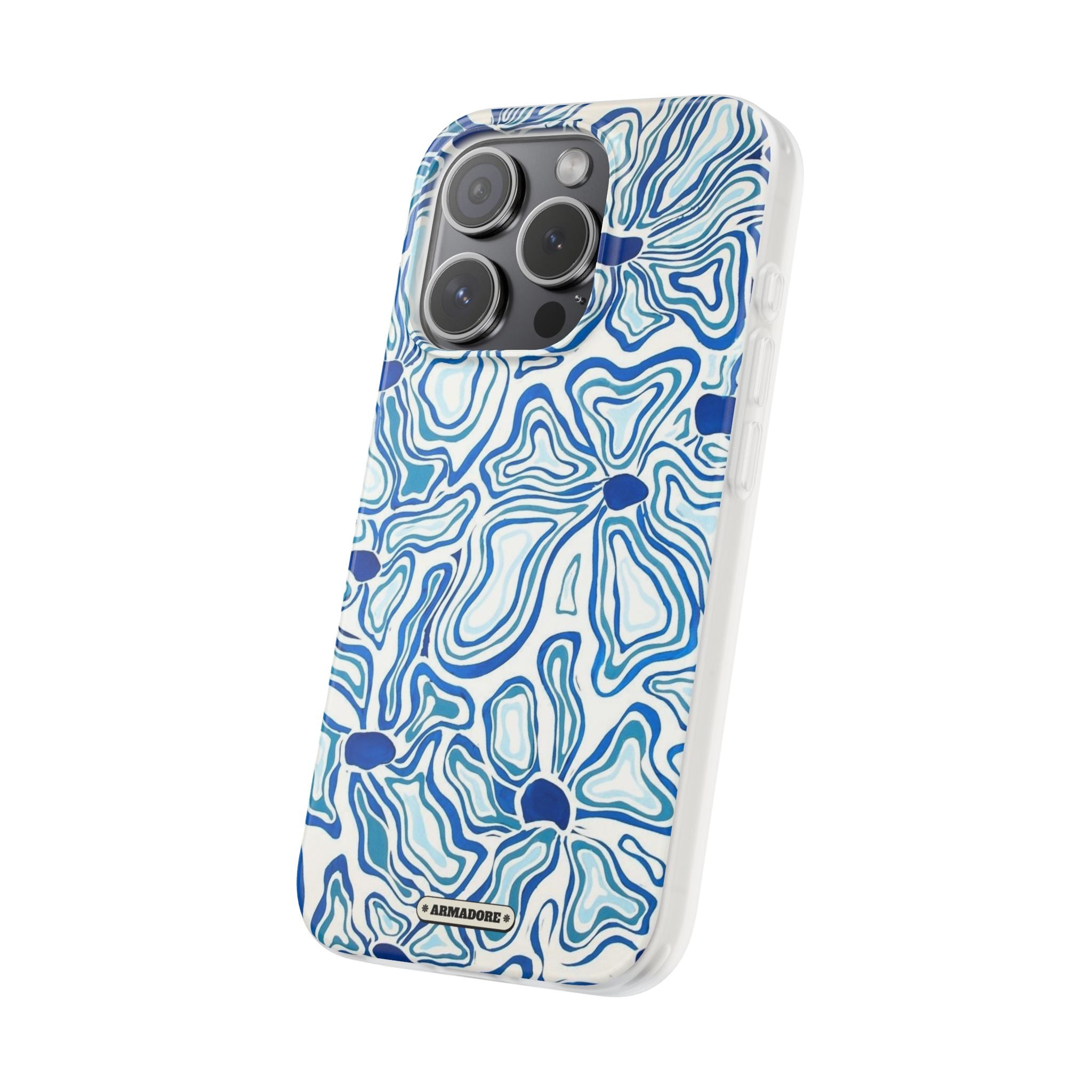 Modern Blue Flexi Phone Case