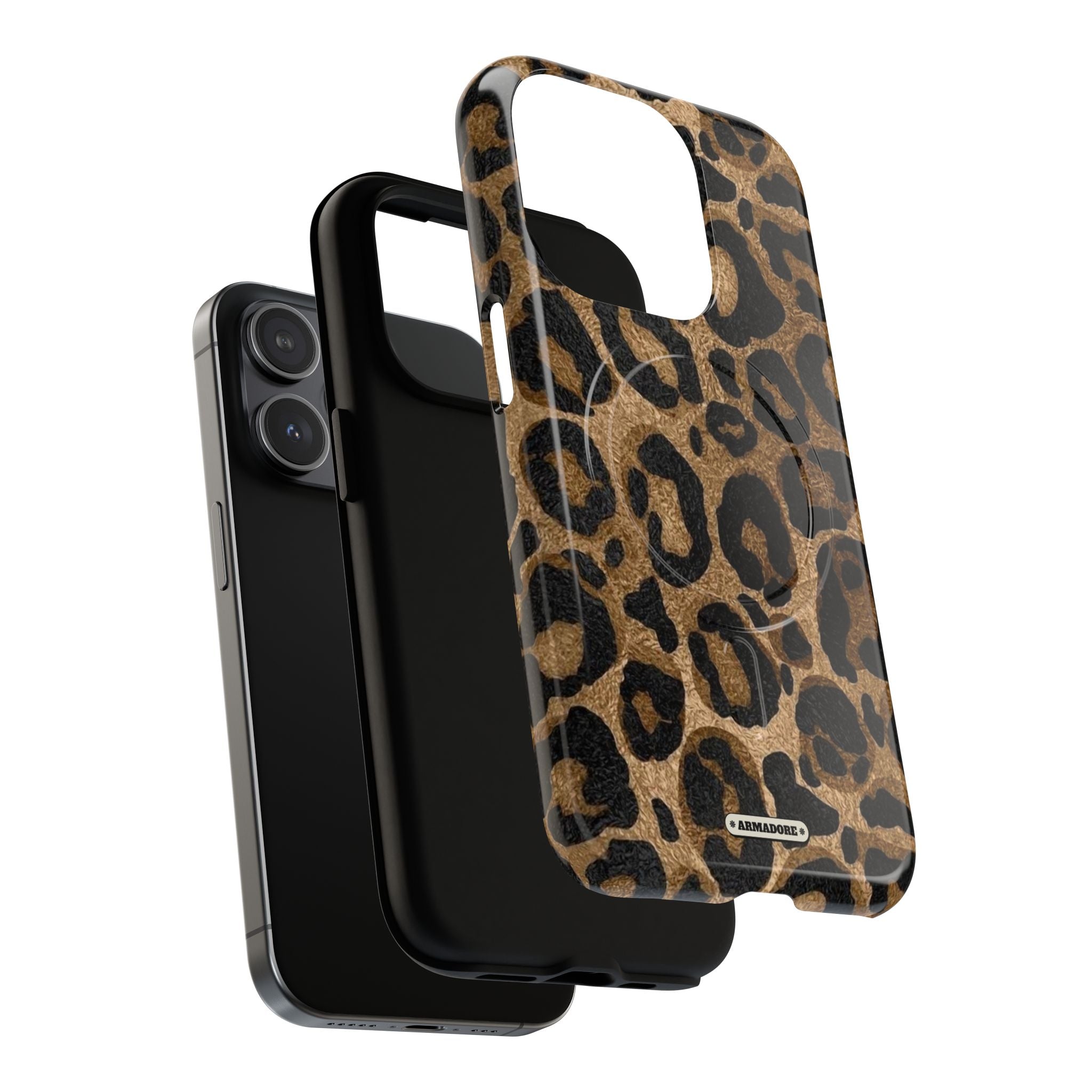 Royal Leopard Skin Tough MagSafe® Case