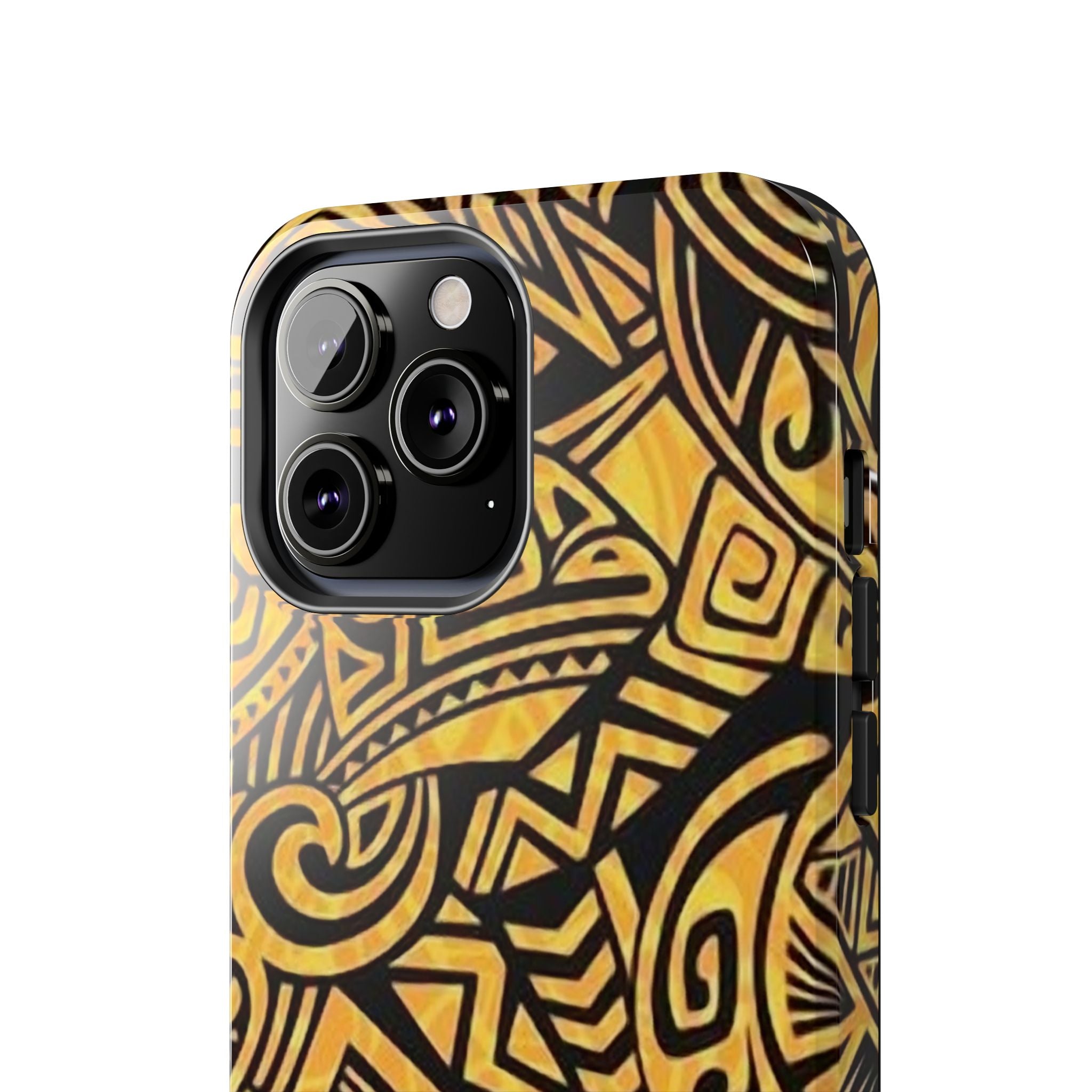 Yellow Pattern Tough Phone Case