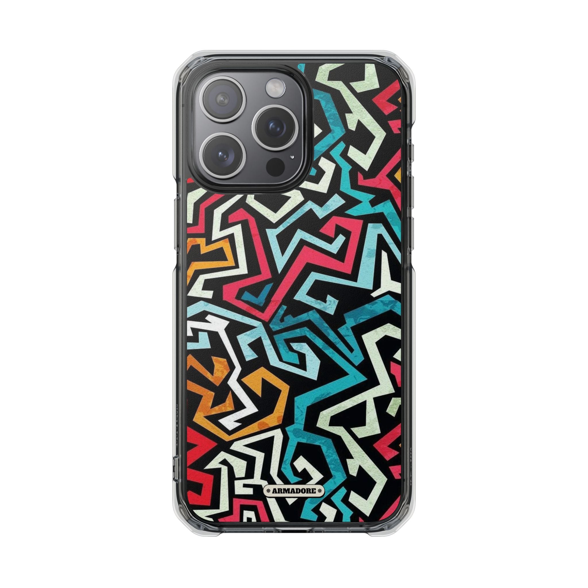 Color Blast Magnetic Clear Impact Case