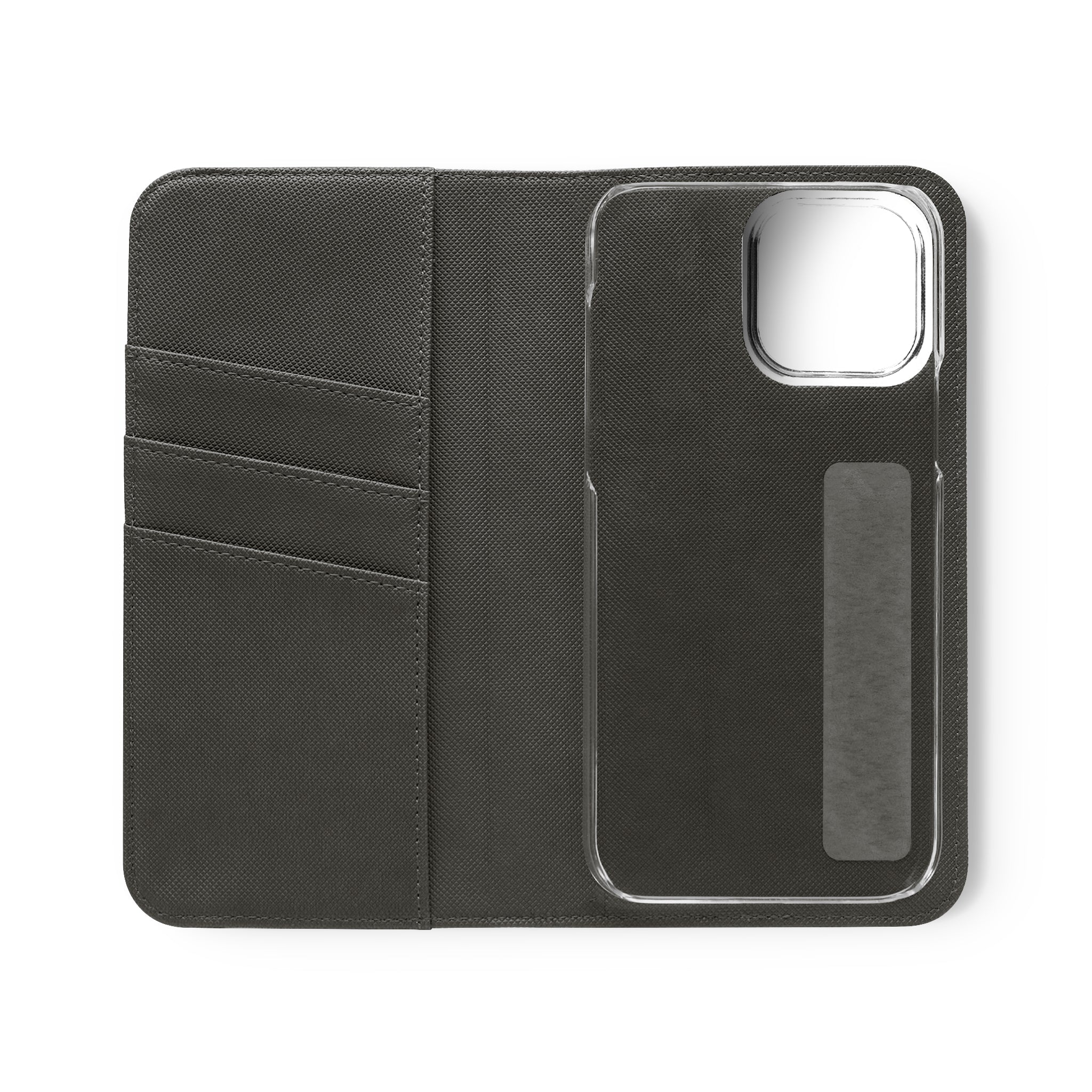 Zebra Skin Vegan Leather Flip Case