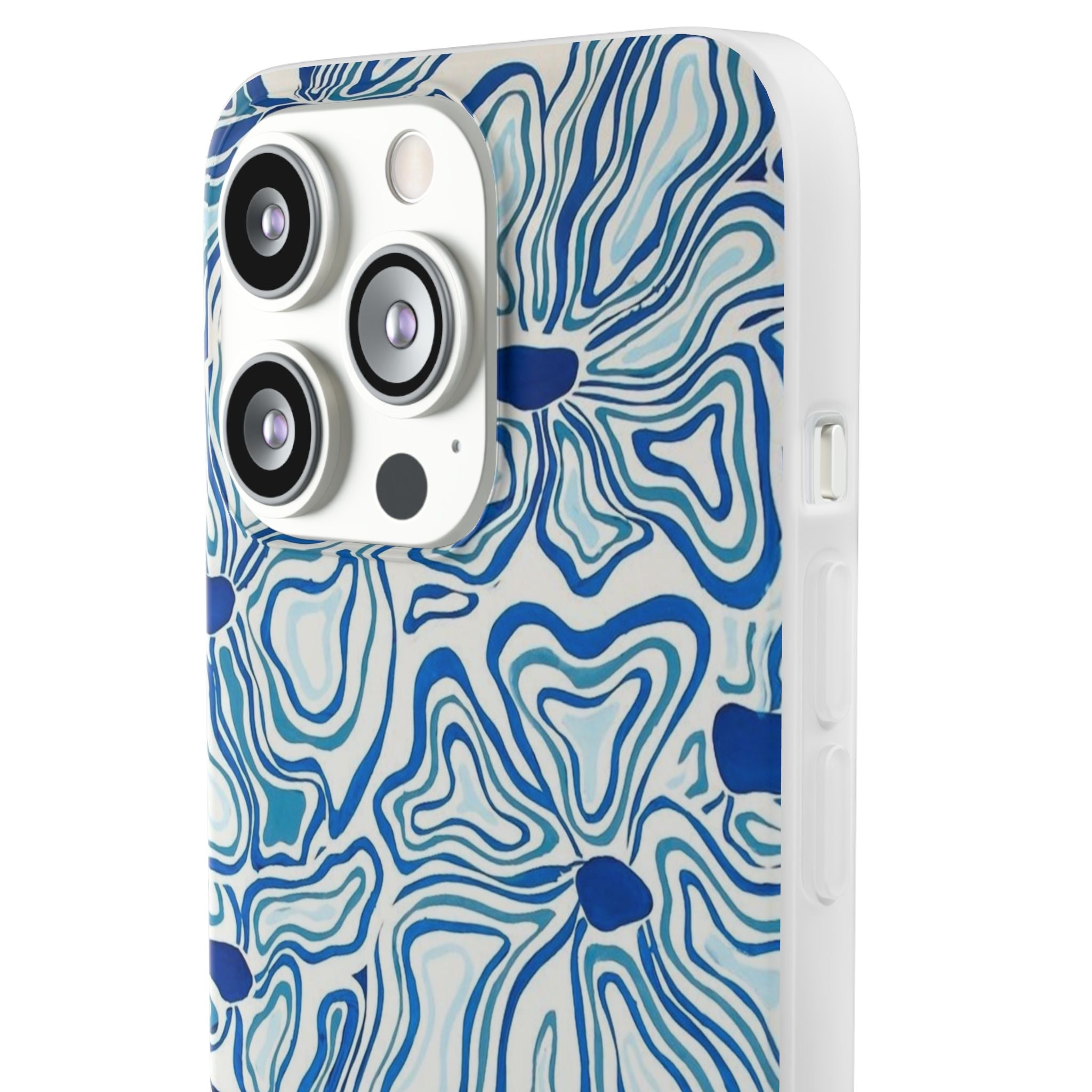 Modern Blue Flexi Phone Case