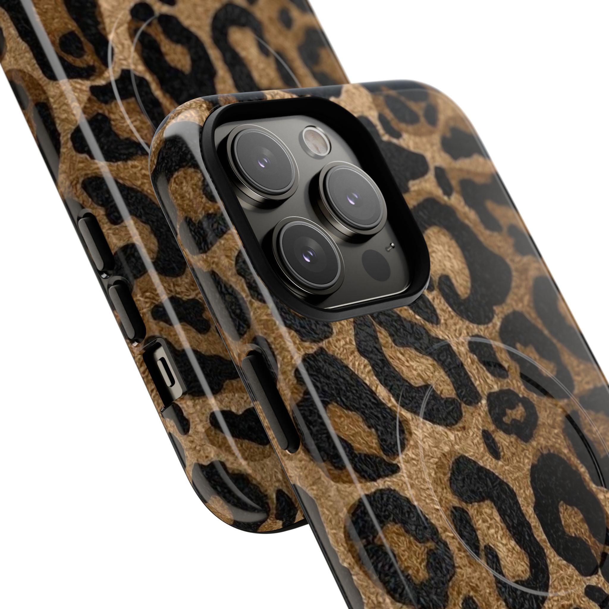 Royal Leopard Skin Tough MagSafe® Case