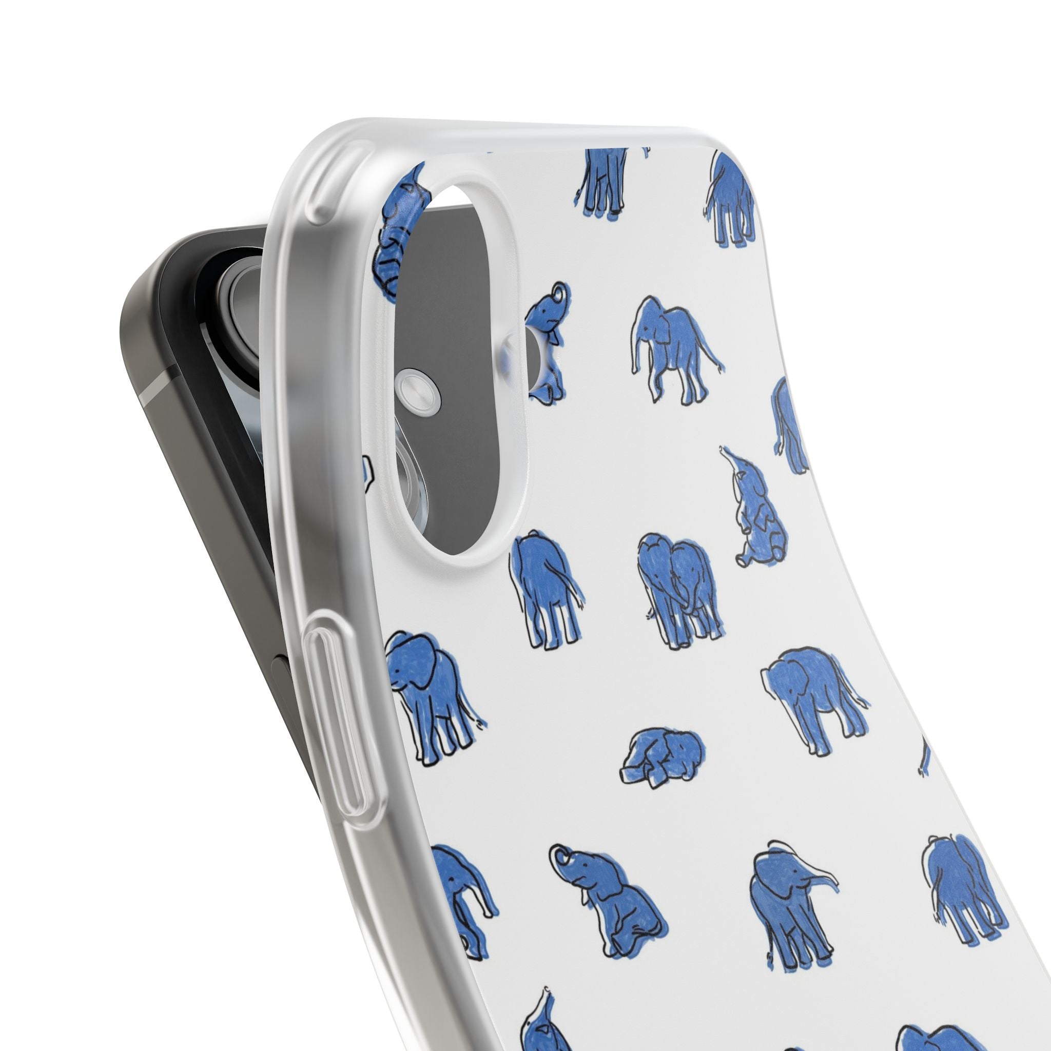 Cute Elephant Flexi Case