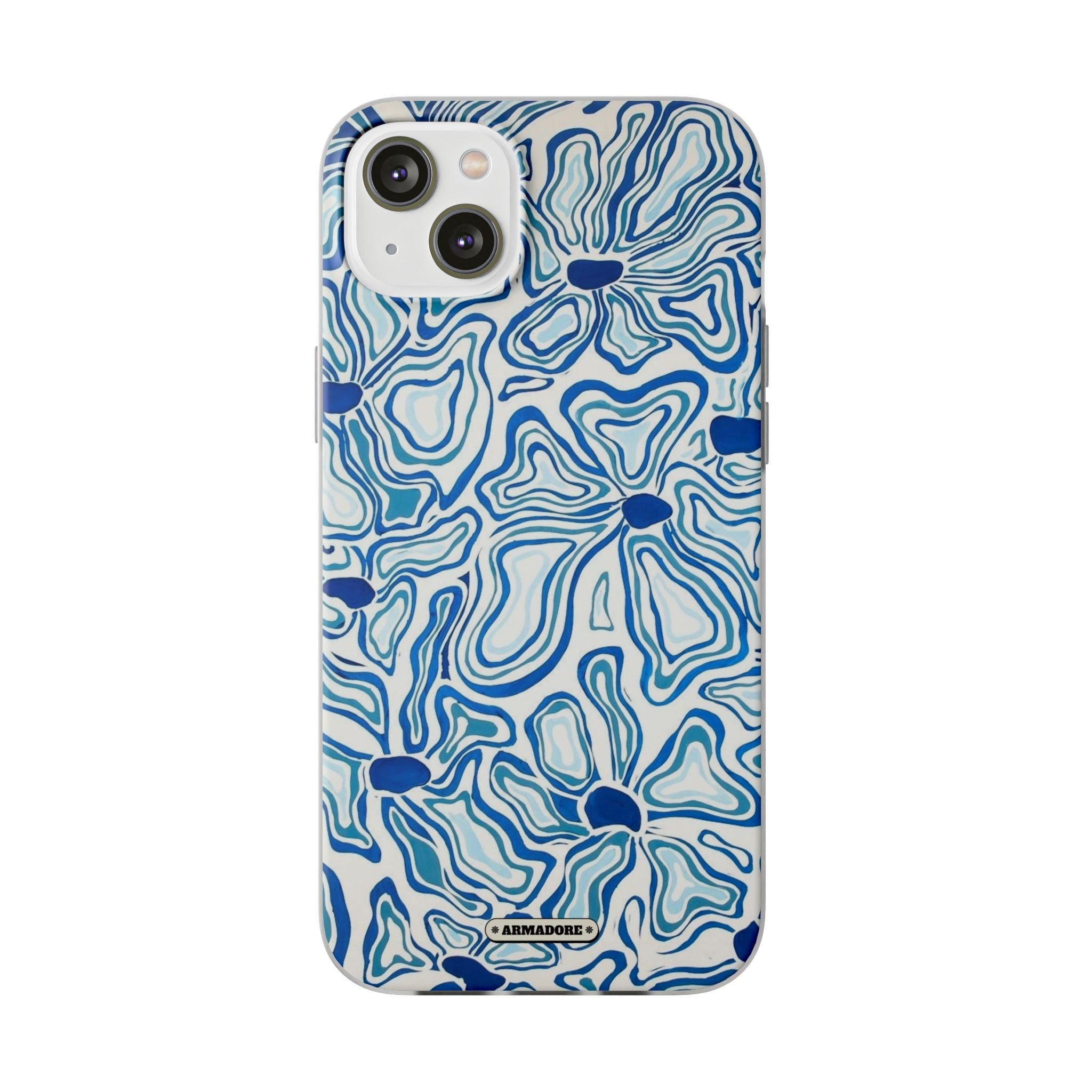 Modern Blue Flexi Phone Case