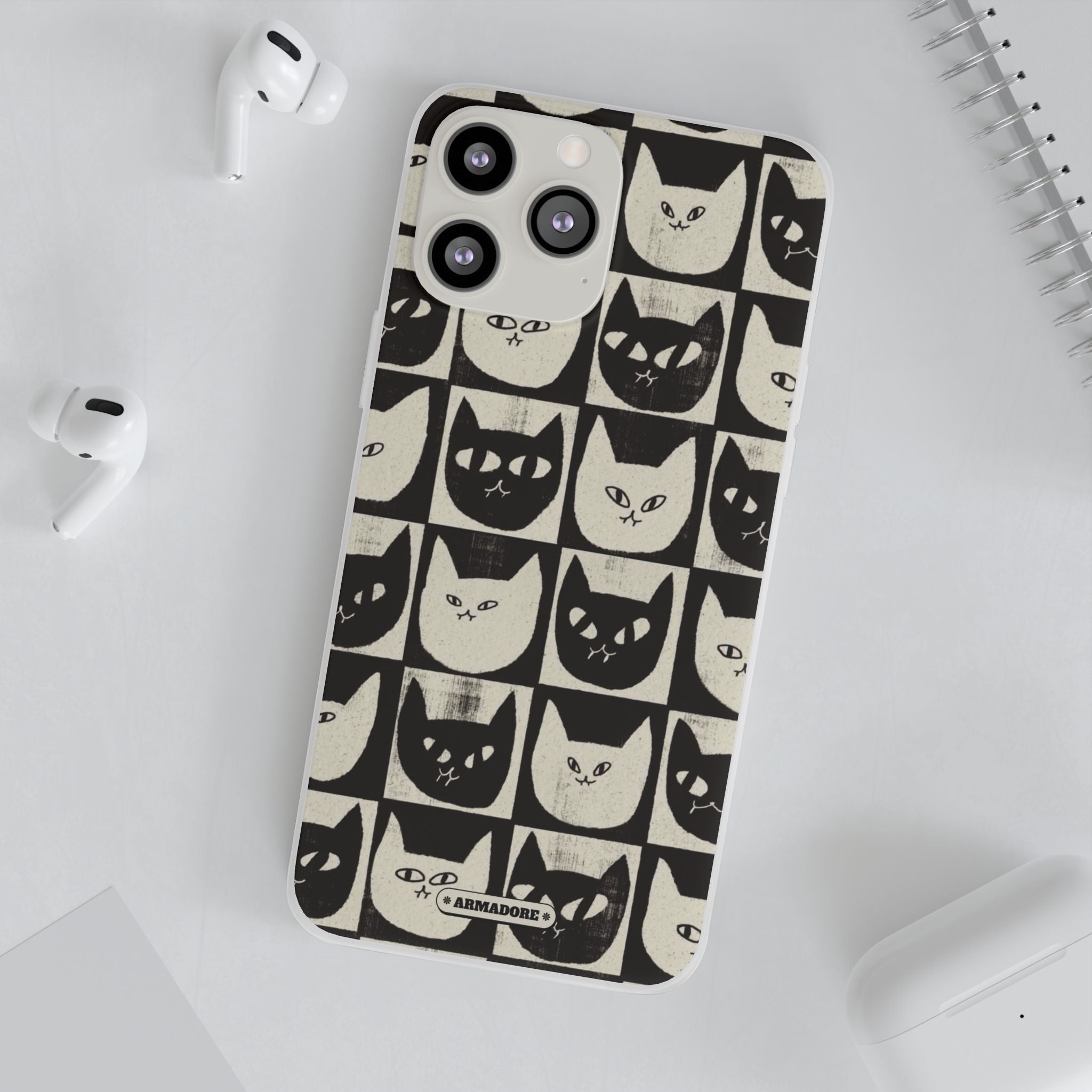 Cute Cats Design Flexi Case