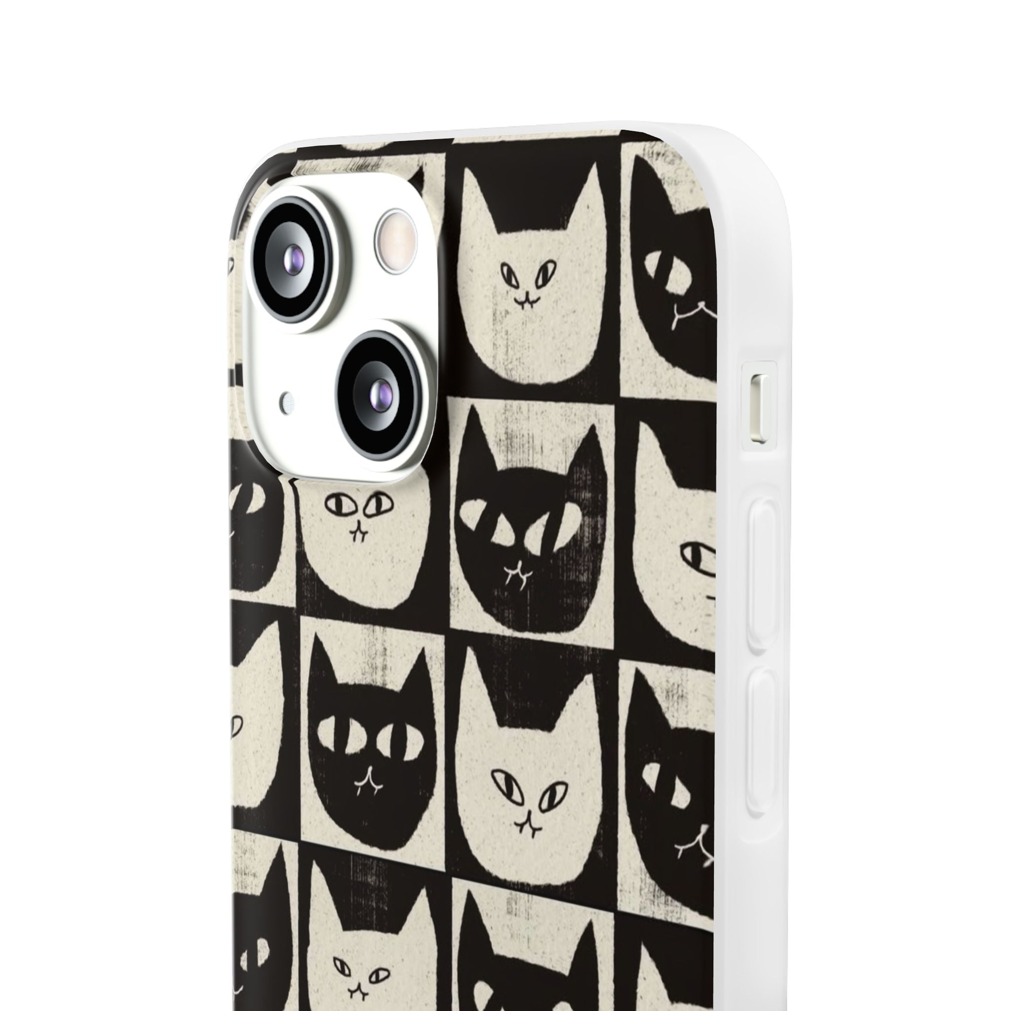 Cute Cats Design Flexi Case