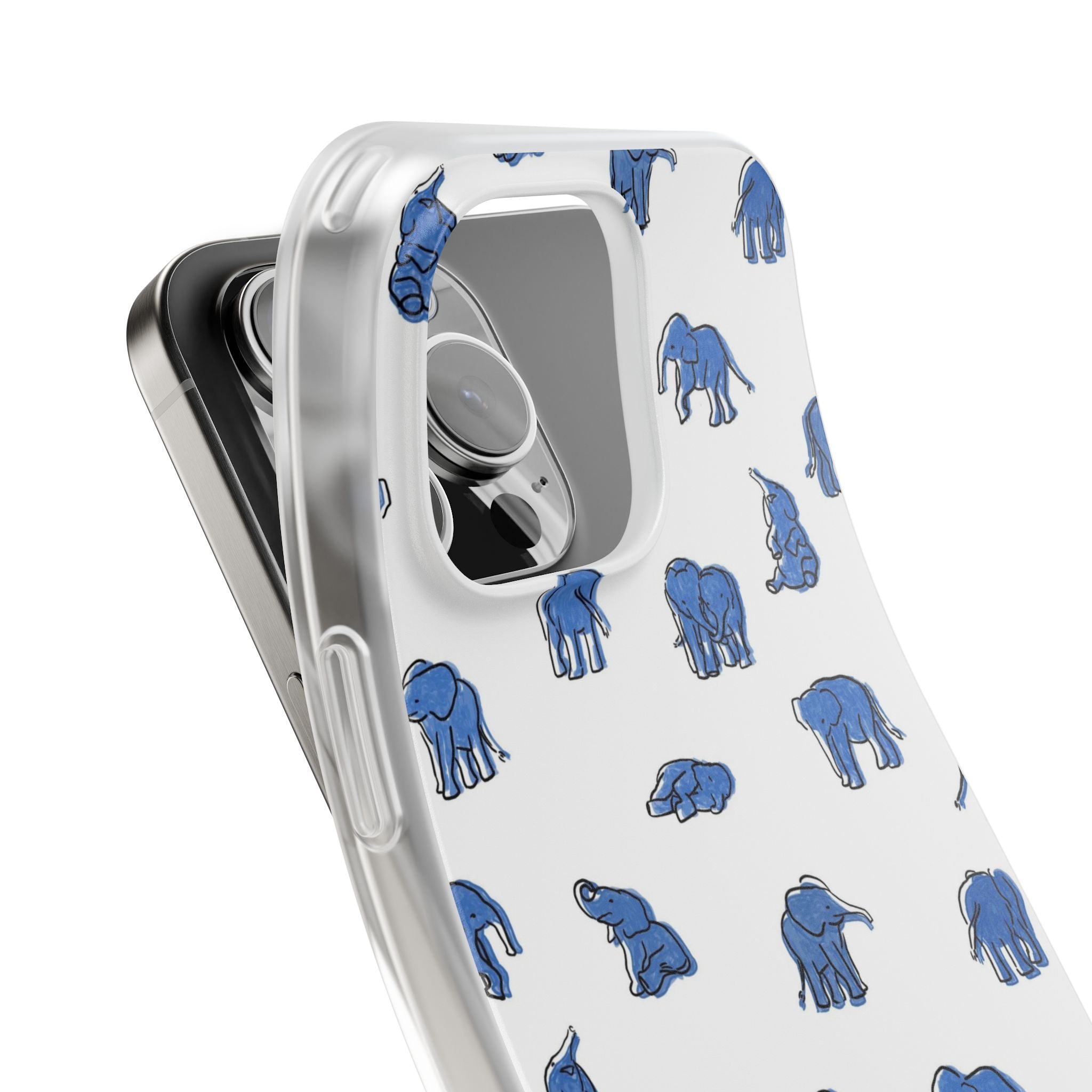 Cute Elephant Flexi Case