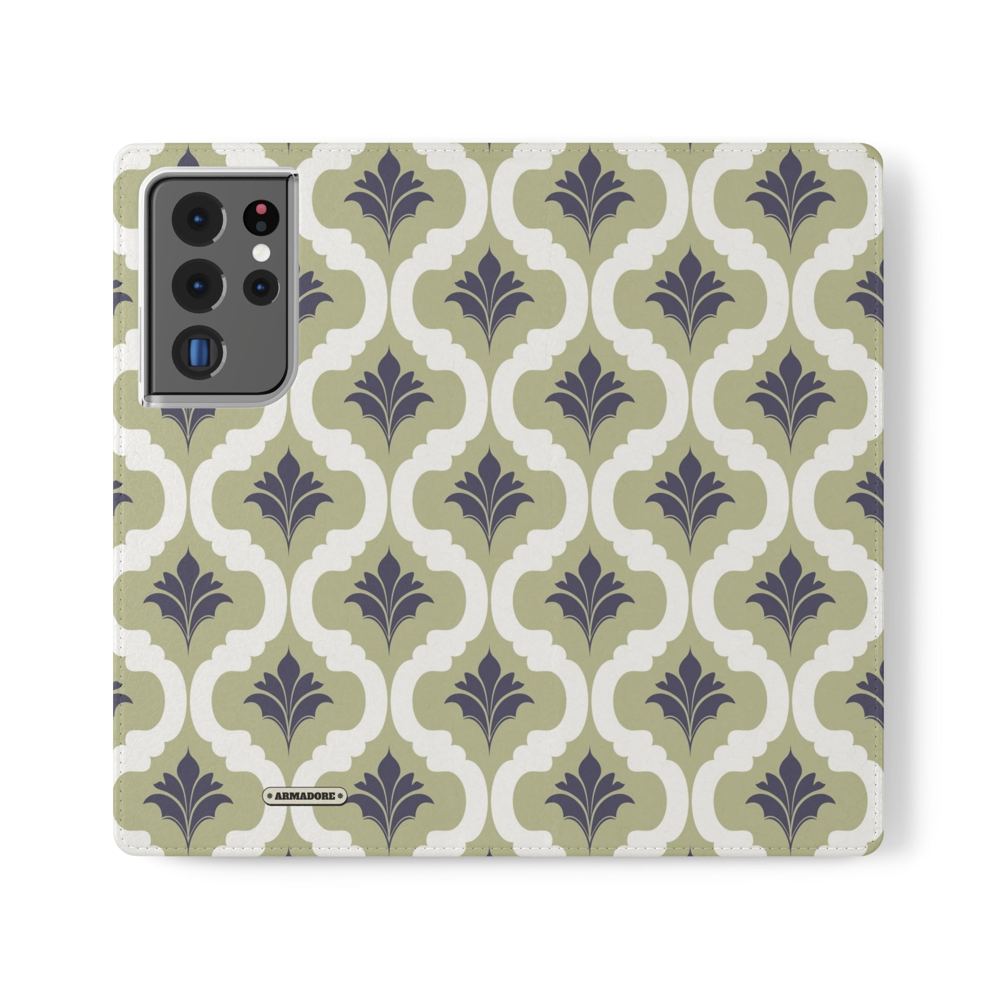 Aesthetic Pattern Vegan Leather Flip Case