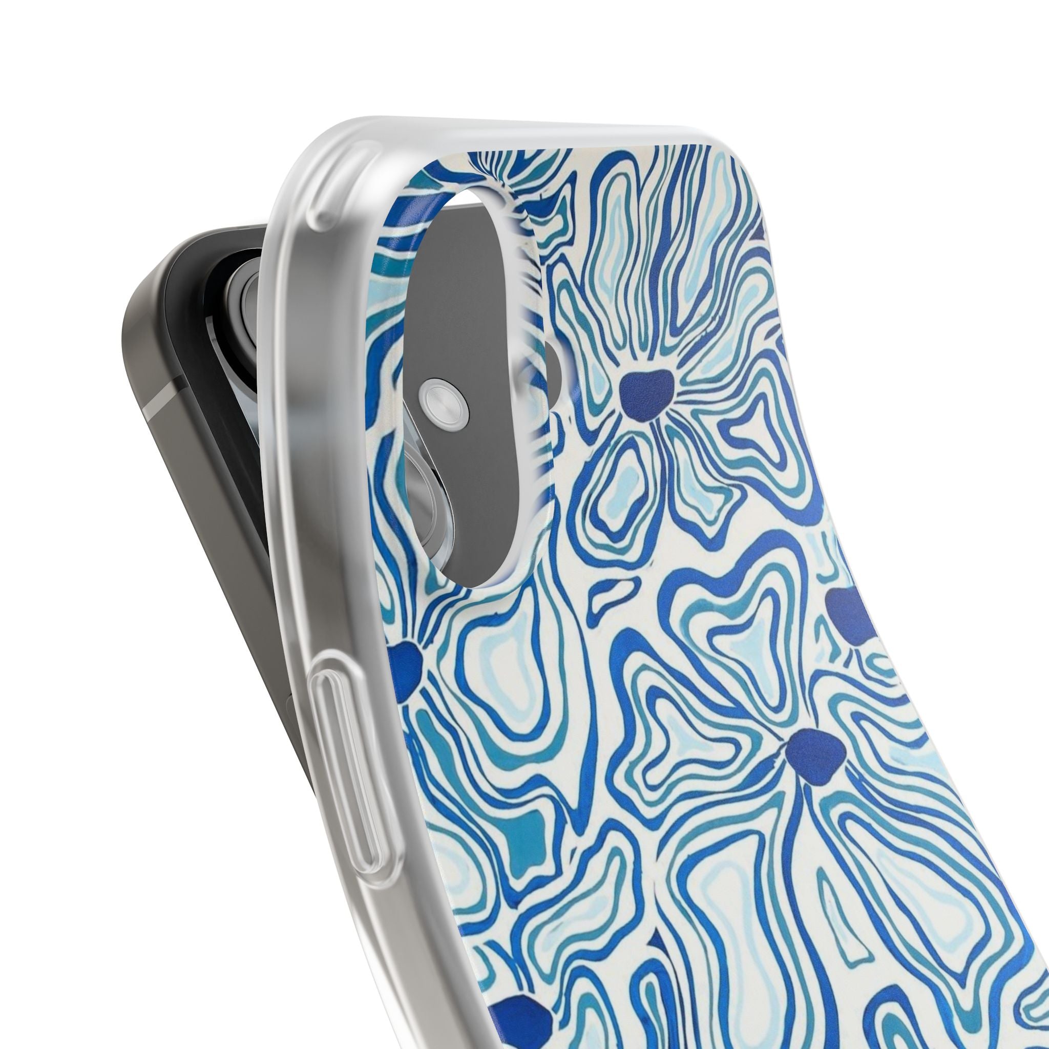 Modern Blue Flexi Phone Case