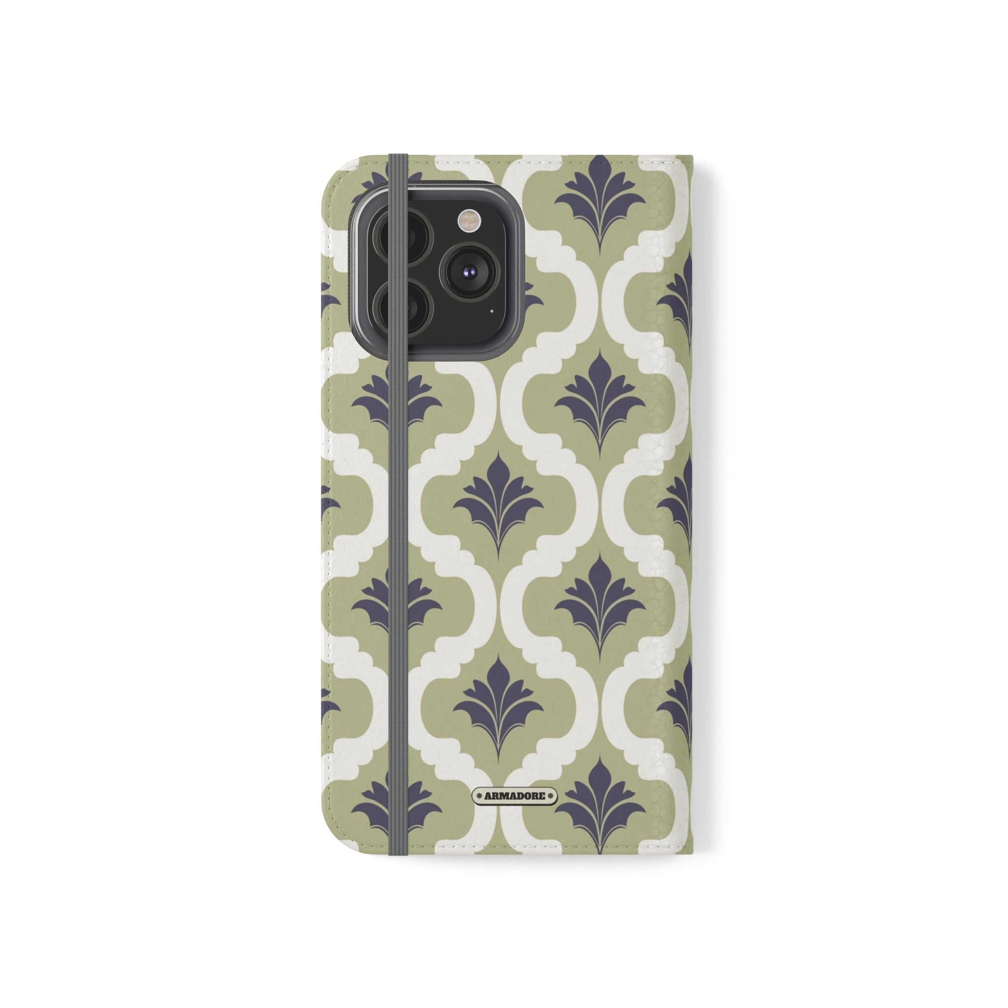 Aesthetic Pattern Vegan Leather Flip Case