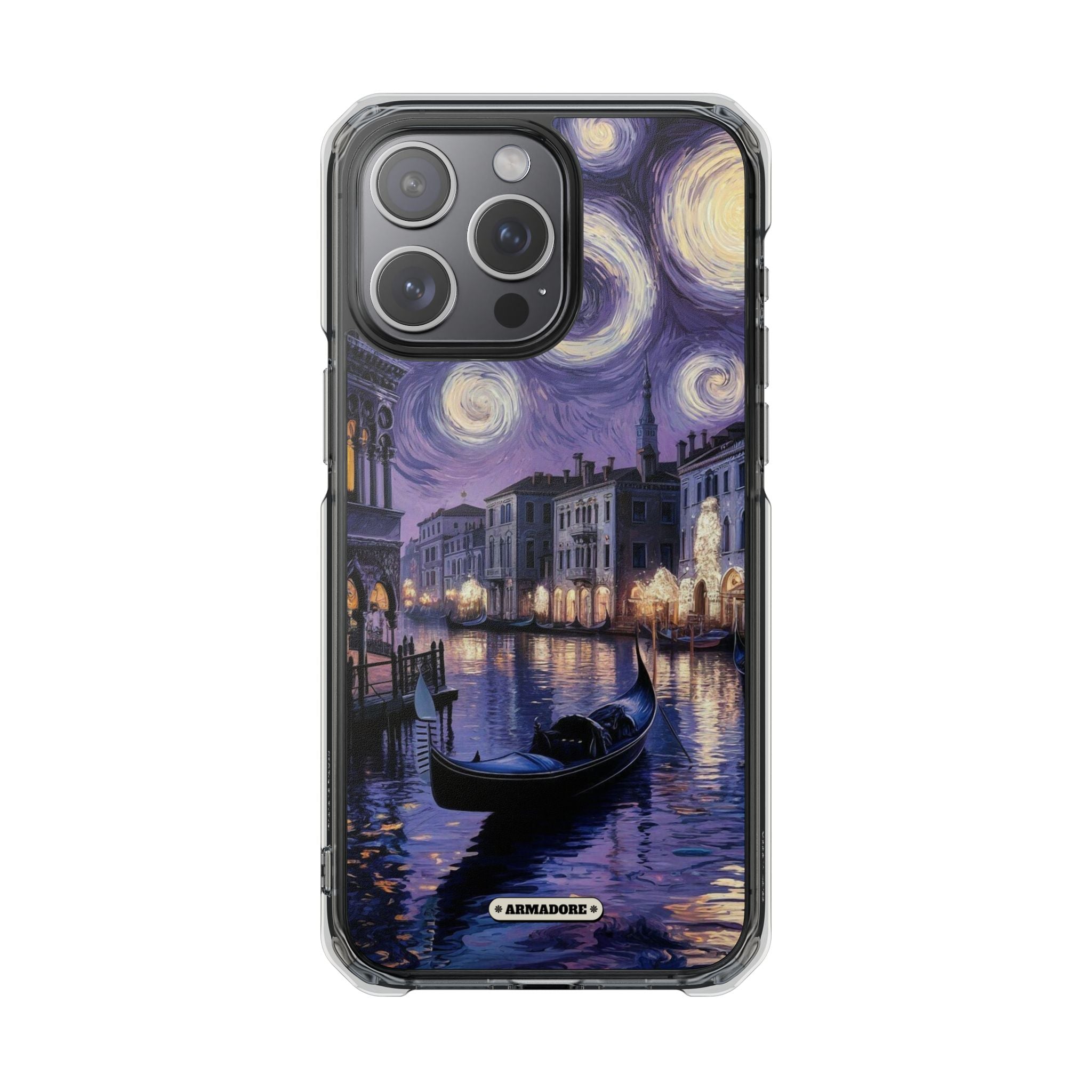 Gogh Style Magnetic Clear Impact Cases