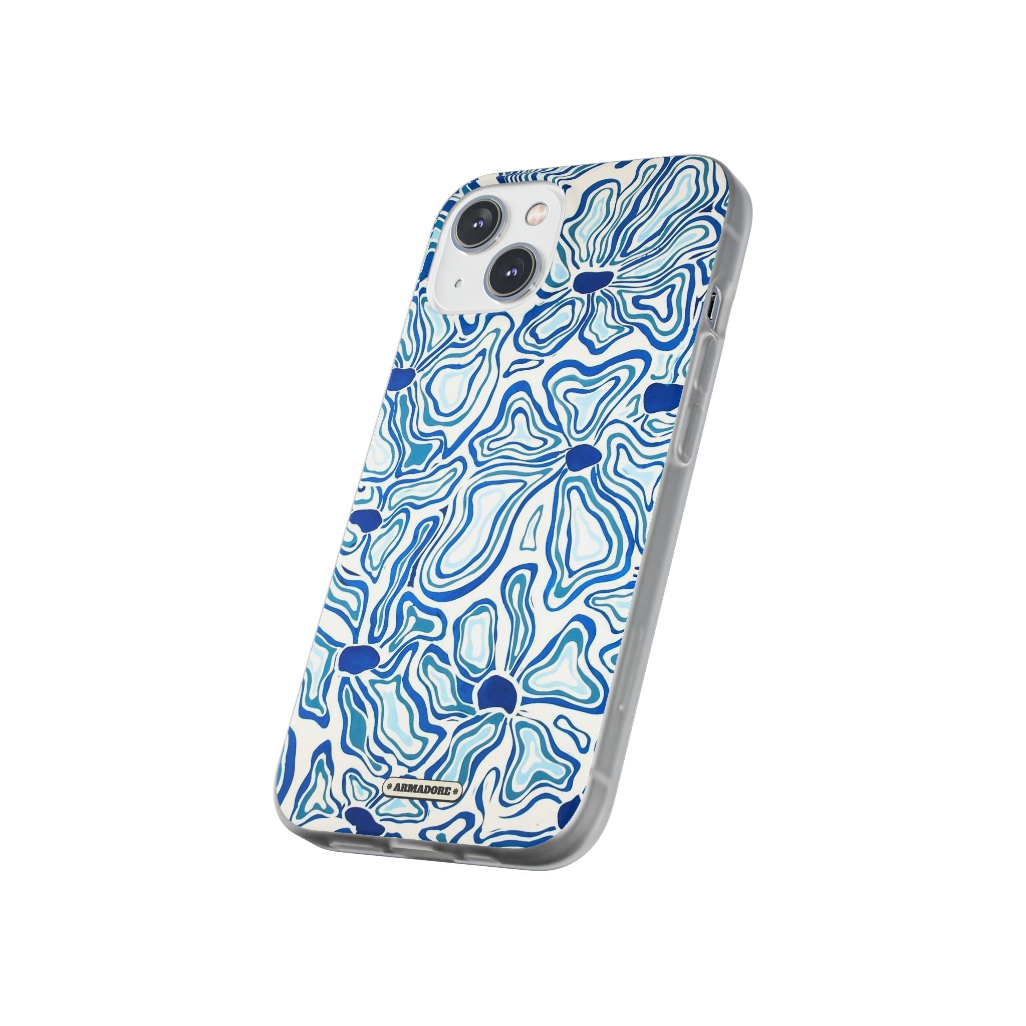 Modern Blue Flexi Phone Case