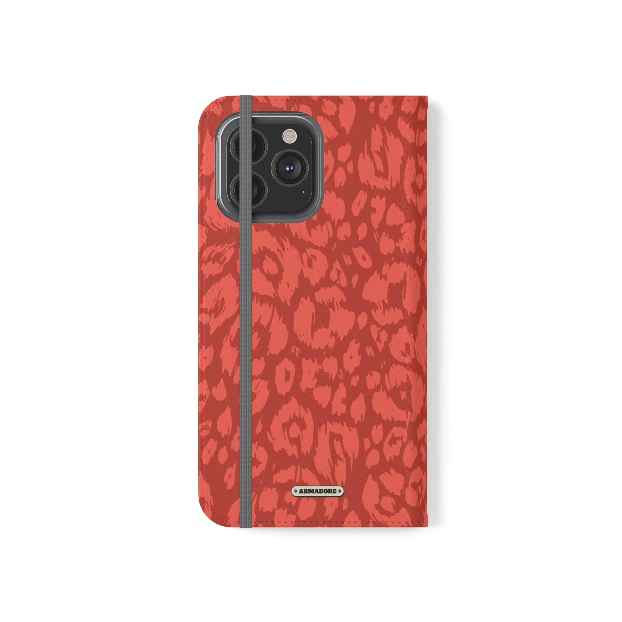 Wild Cat Vegan Leather Flip Case