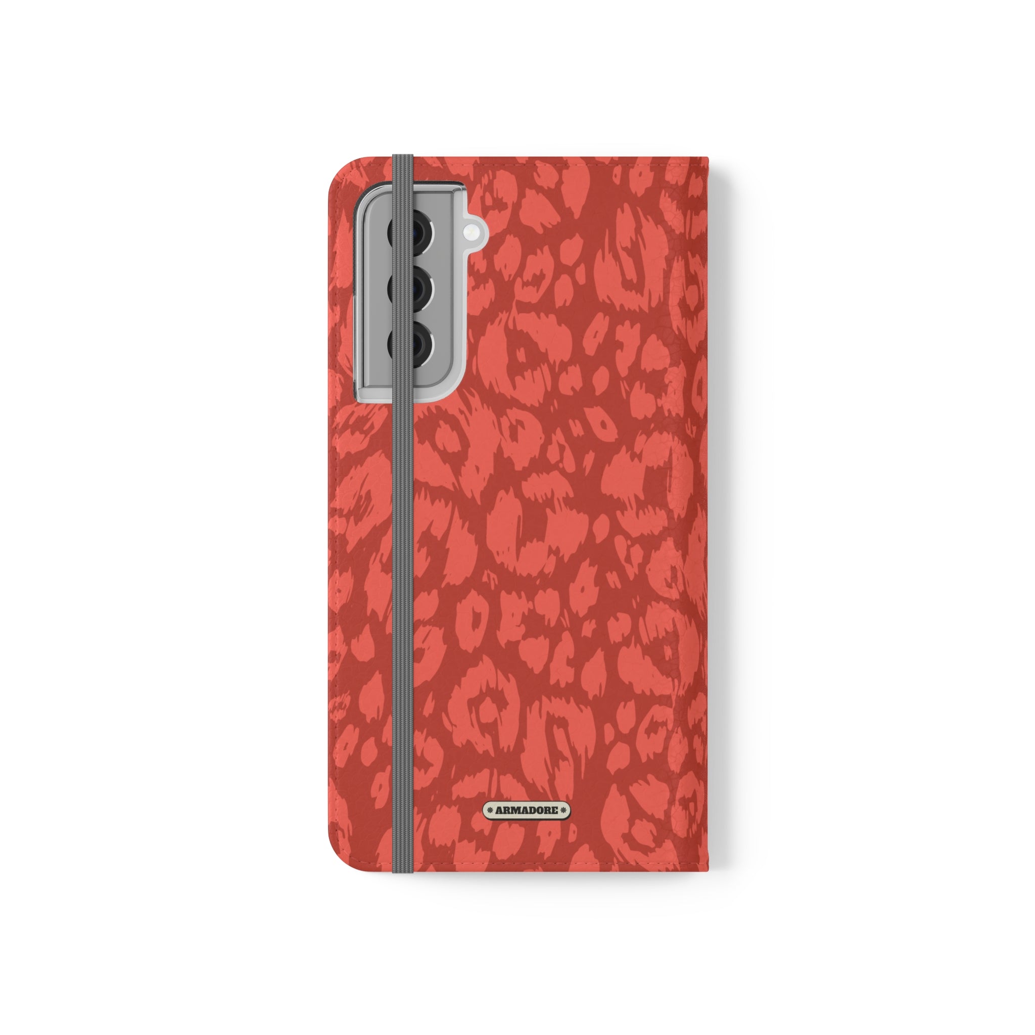 Wild Cat Vegan Leather Flip Case