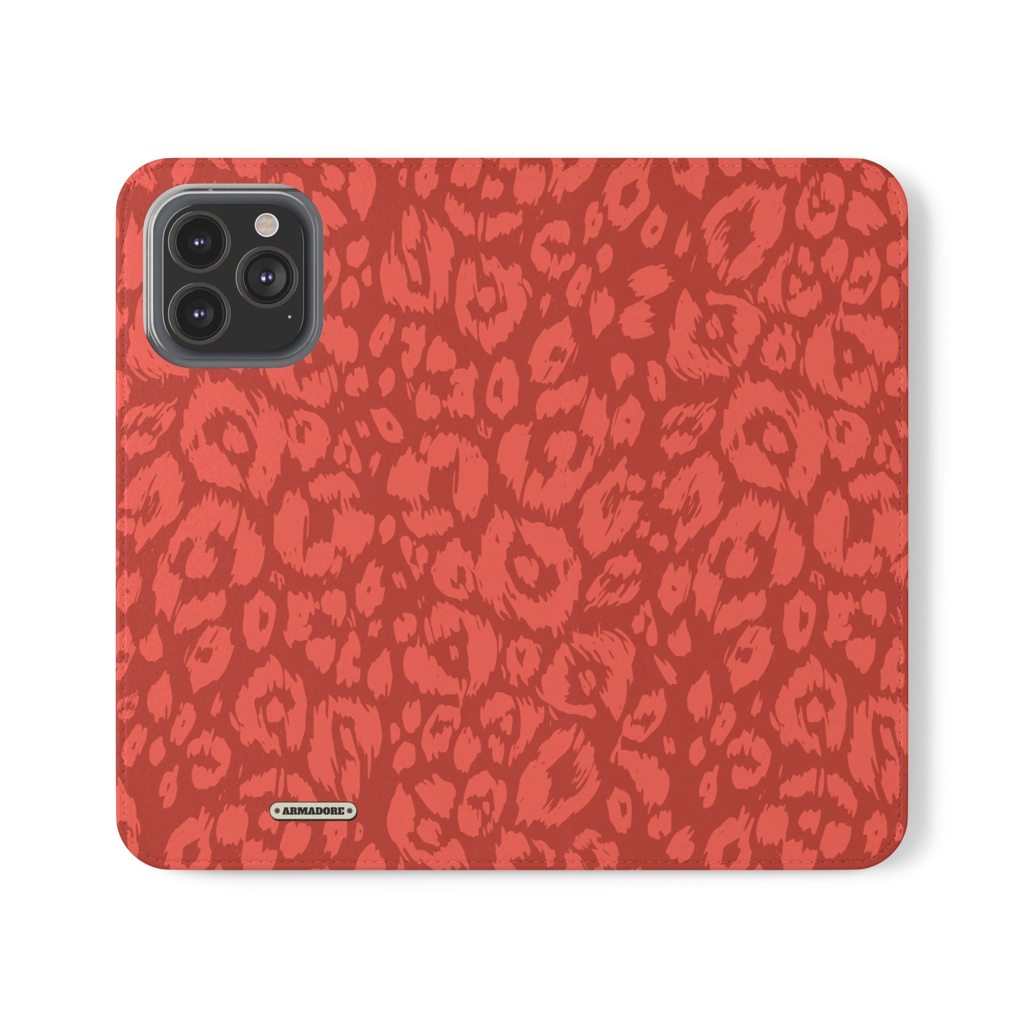 Wild Cat Vegan Leather Flip Case