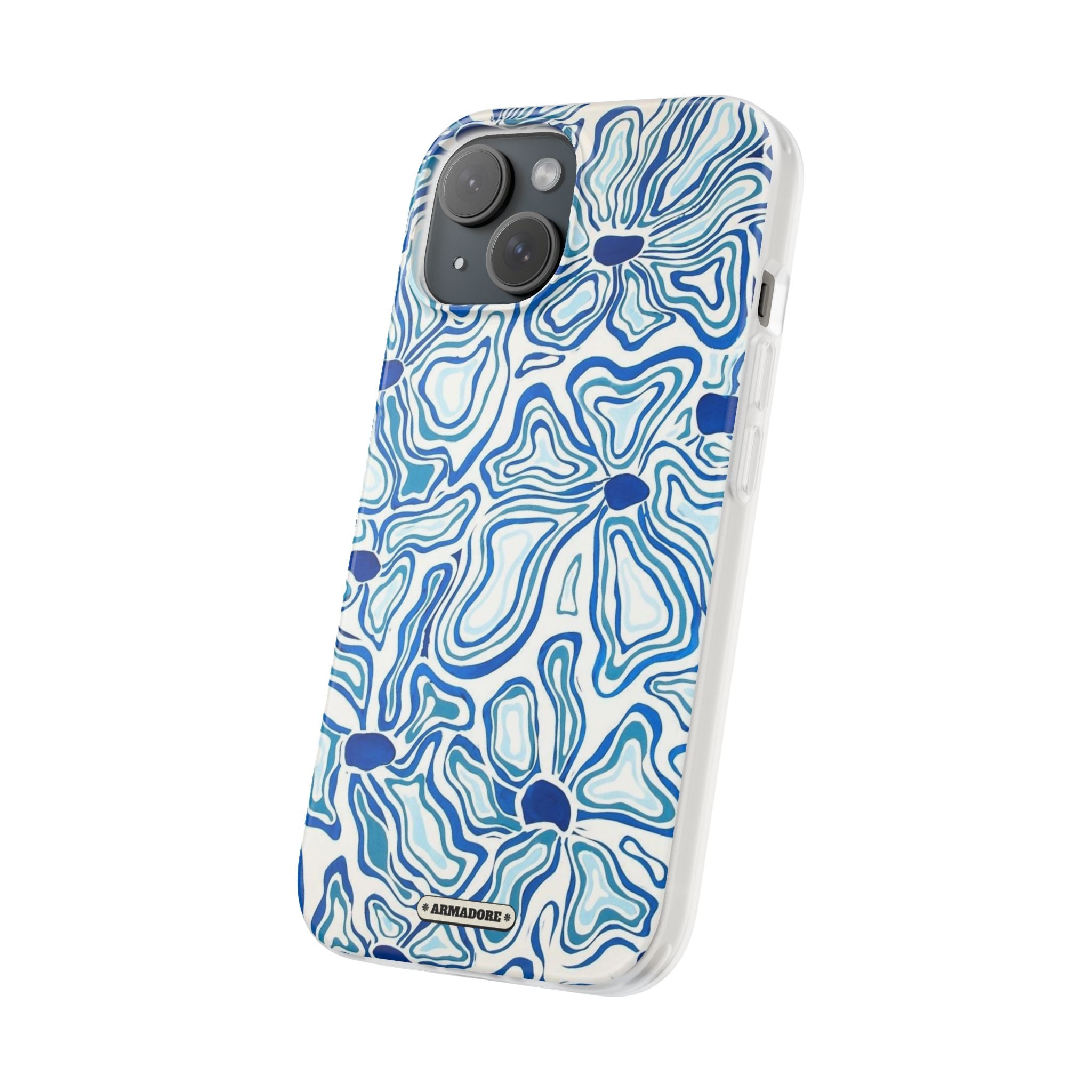 Modern Blue Flexi Phone Case