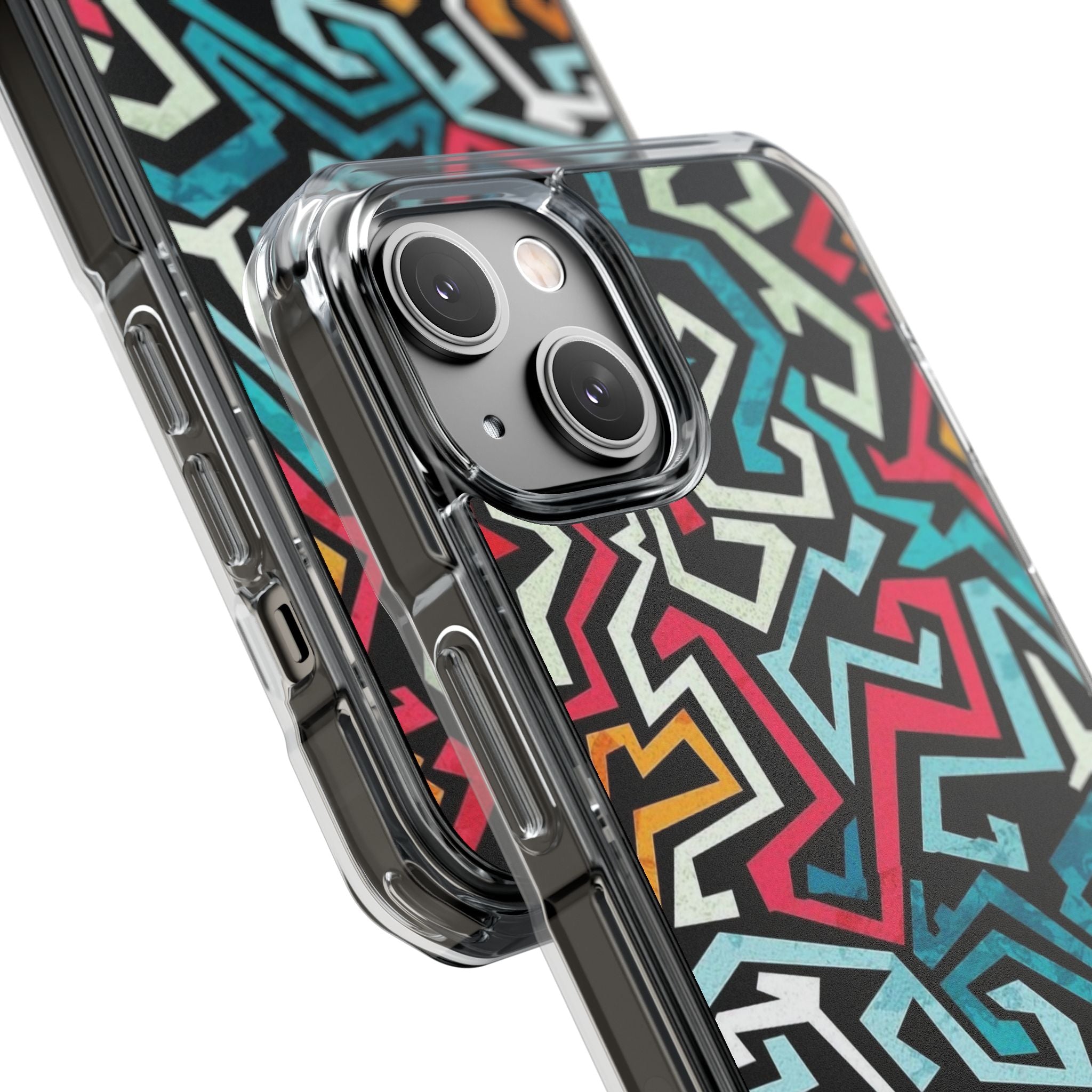 Color Blast Magnetic Clear Impact Case