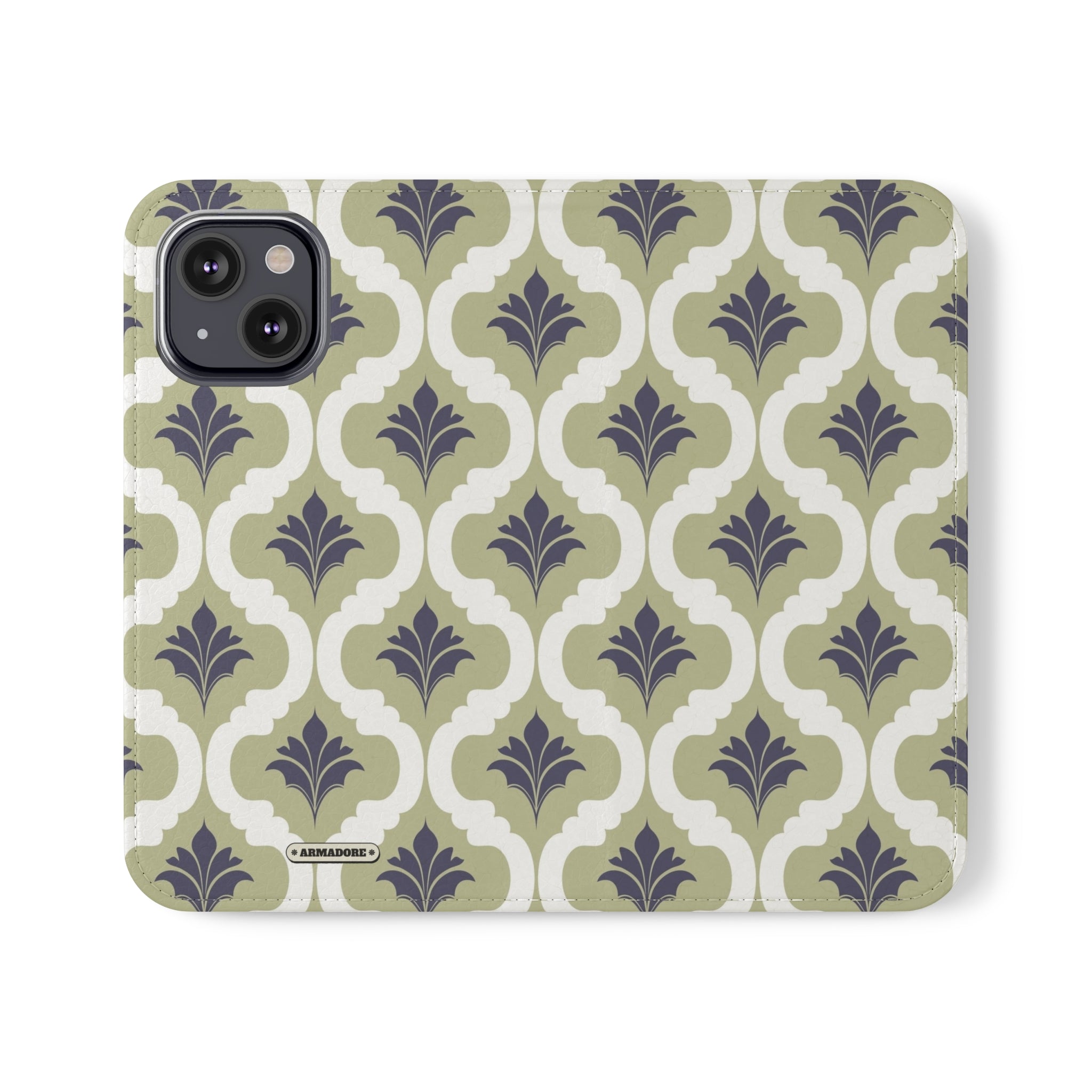 Aesthetic Pattern Vegan Leather Flip Case