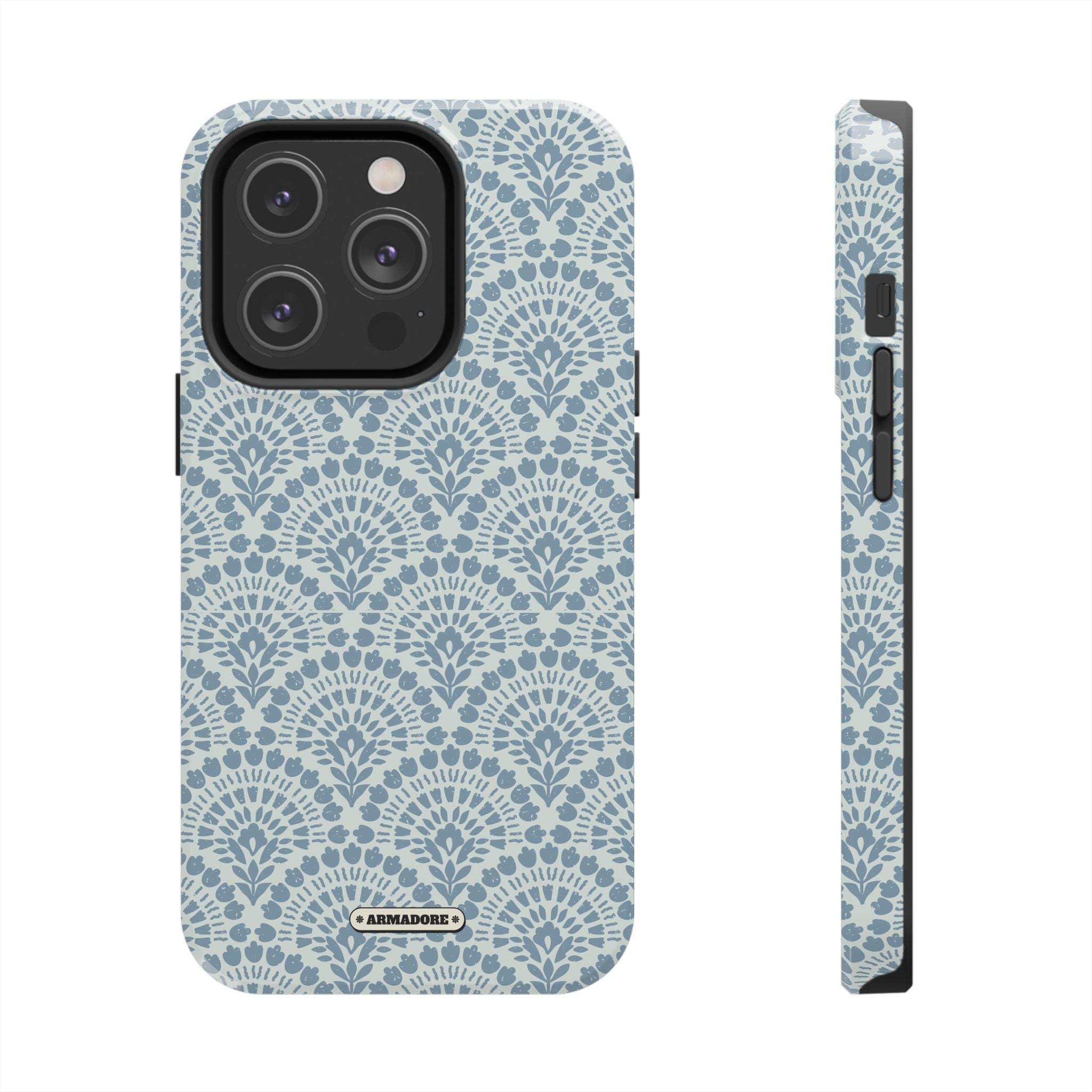 Aqua Aesthetic Tough Phone Case