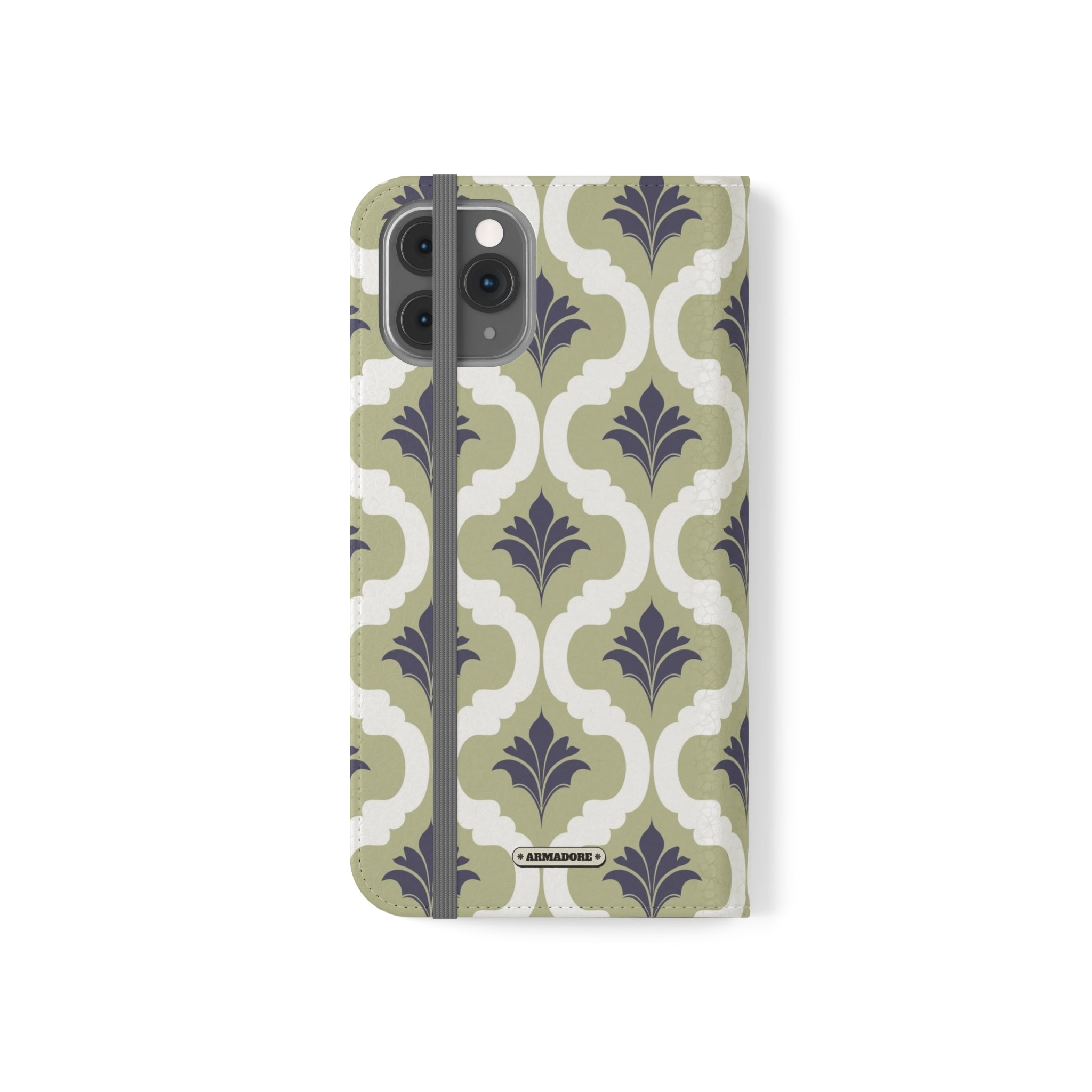 Aesthetic Pattern Vegan Leather Flip Case