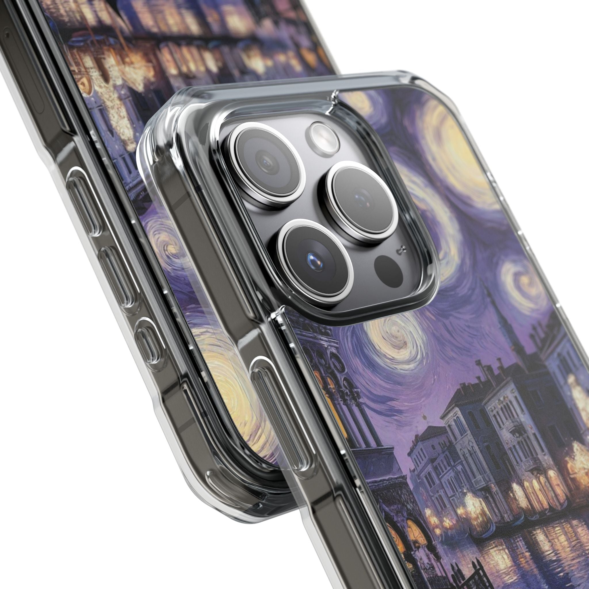 Gogh Style Magnetic Clear Impact Cases