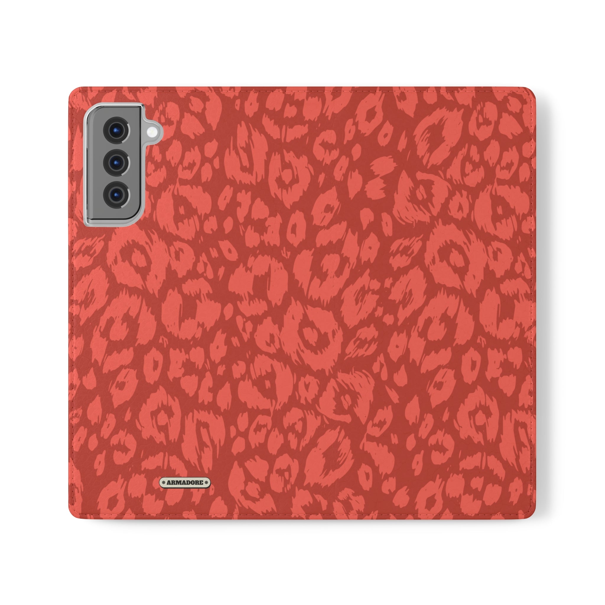 Wild Cat Vegan Leather Flip Case