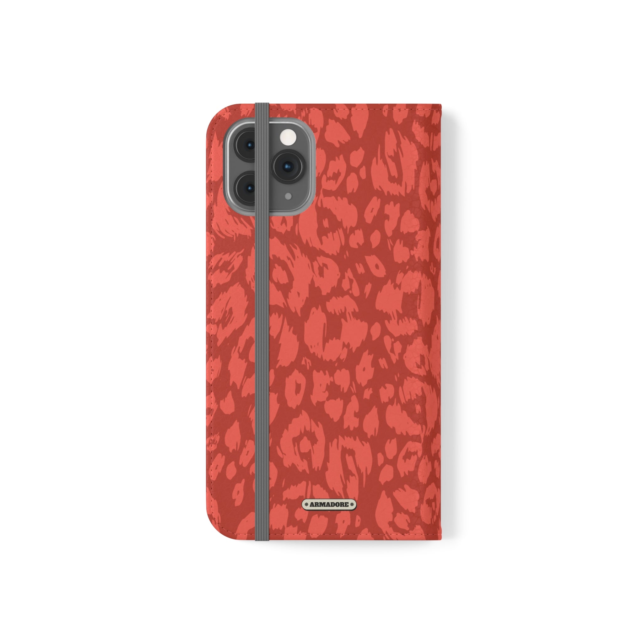 Wild Cat Vegan Leather Flip Case