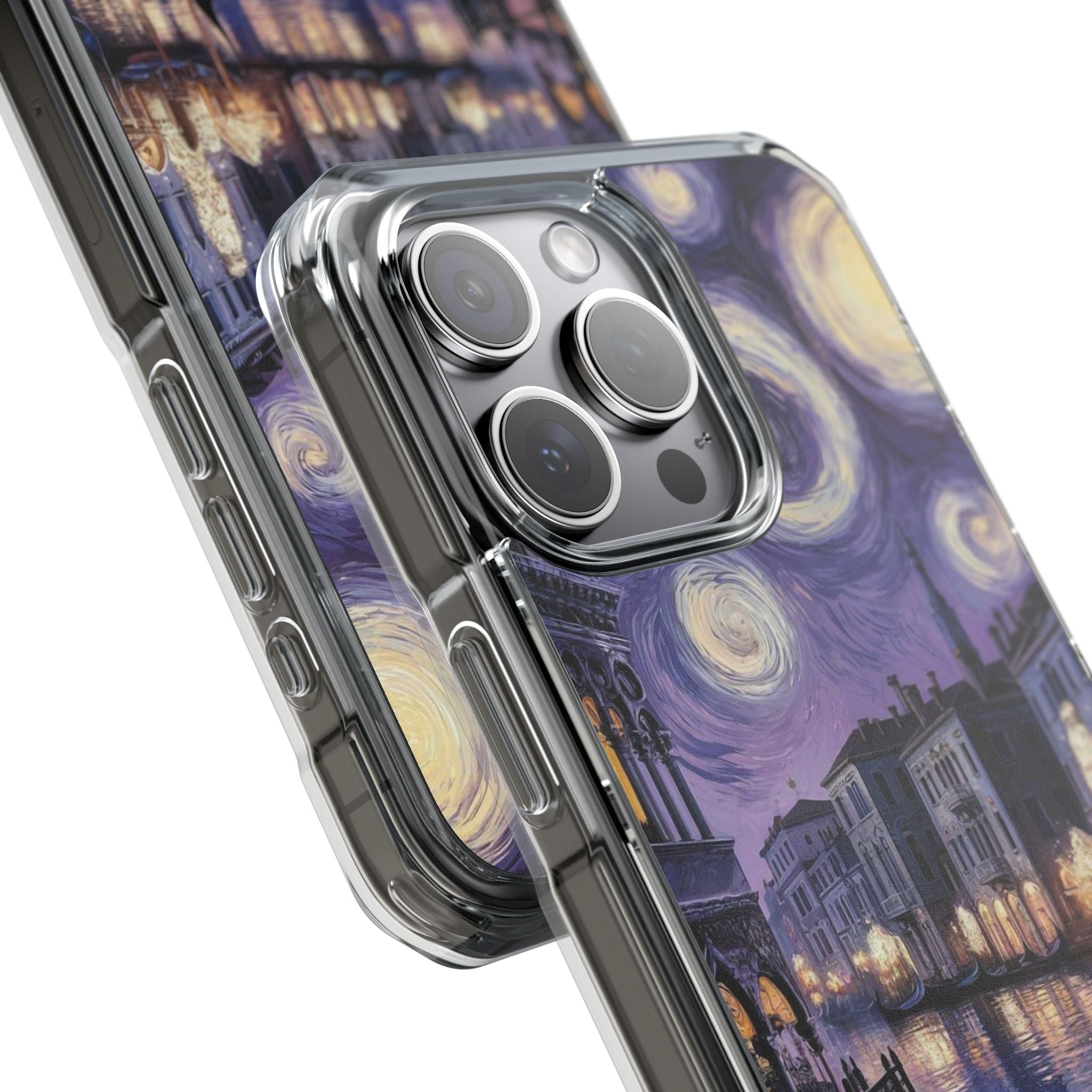 Gogh Style Magnetic Clear Impact Cases