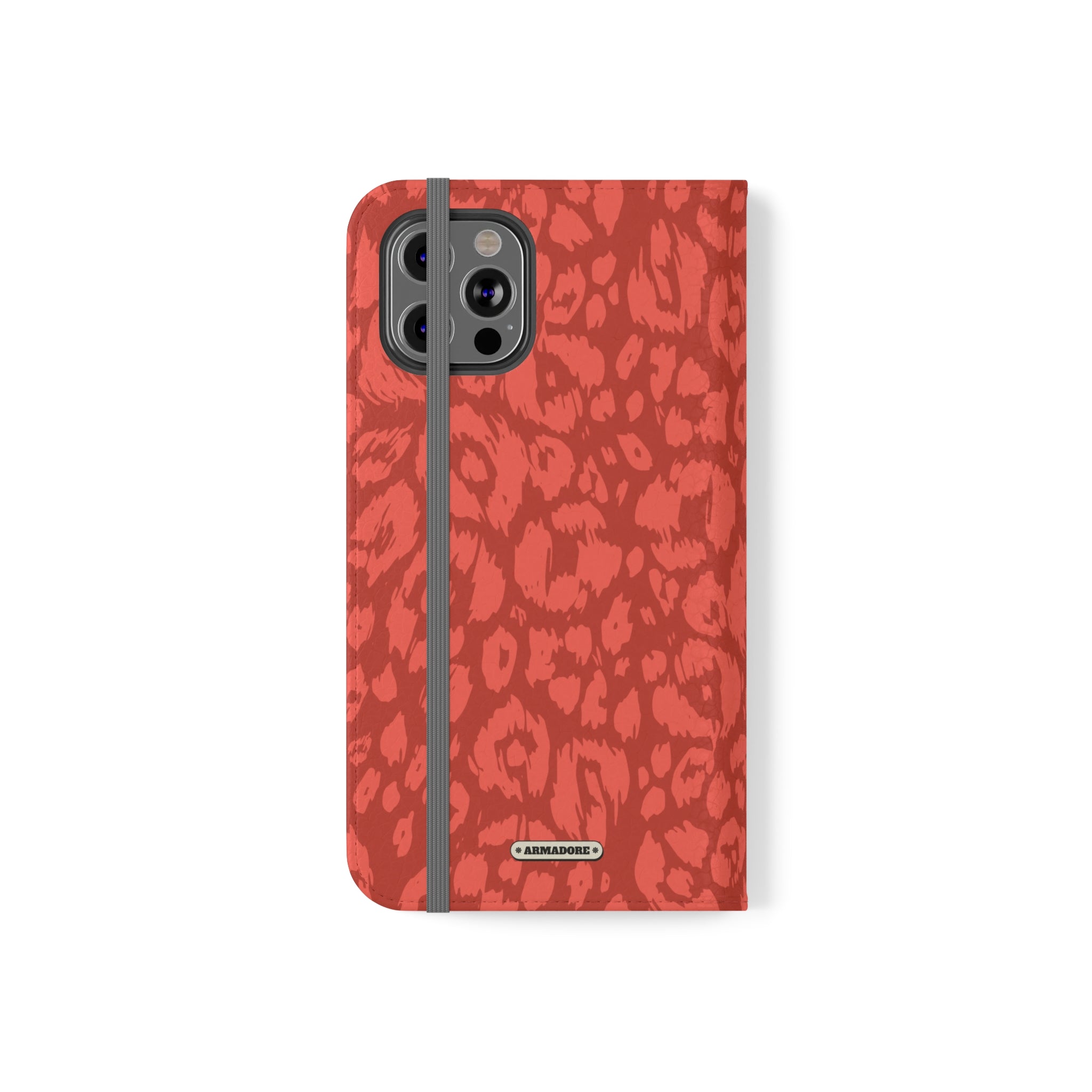 Wild Cat Vegan Leather Flip Case