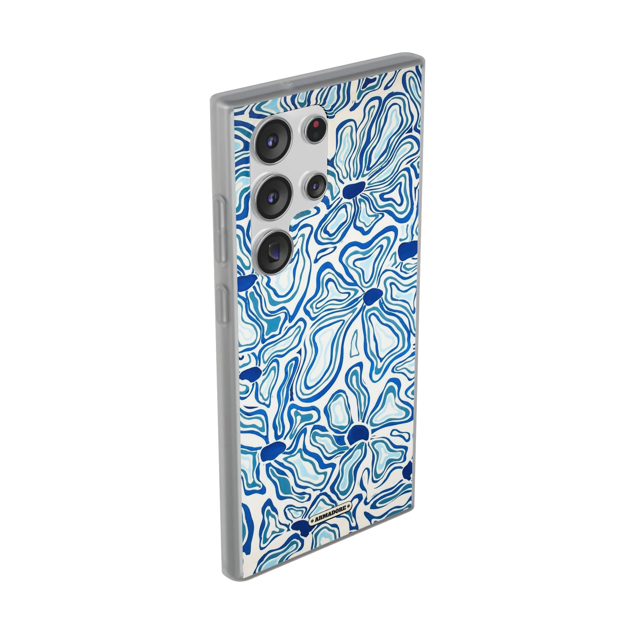 Modern Blue Flexi Phone Case