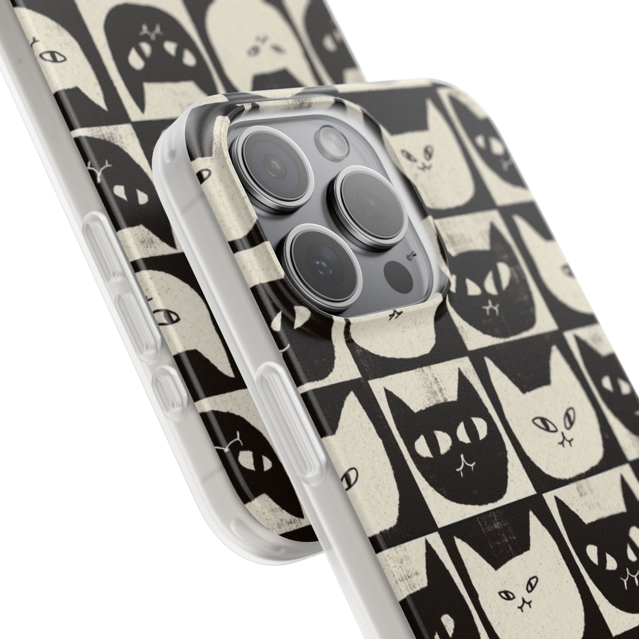 Cute Cats Design Flexi Case