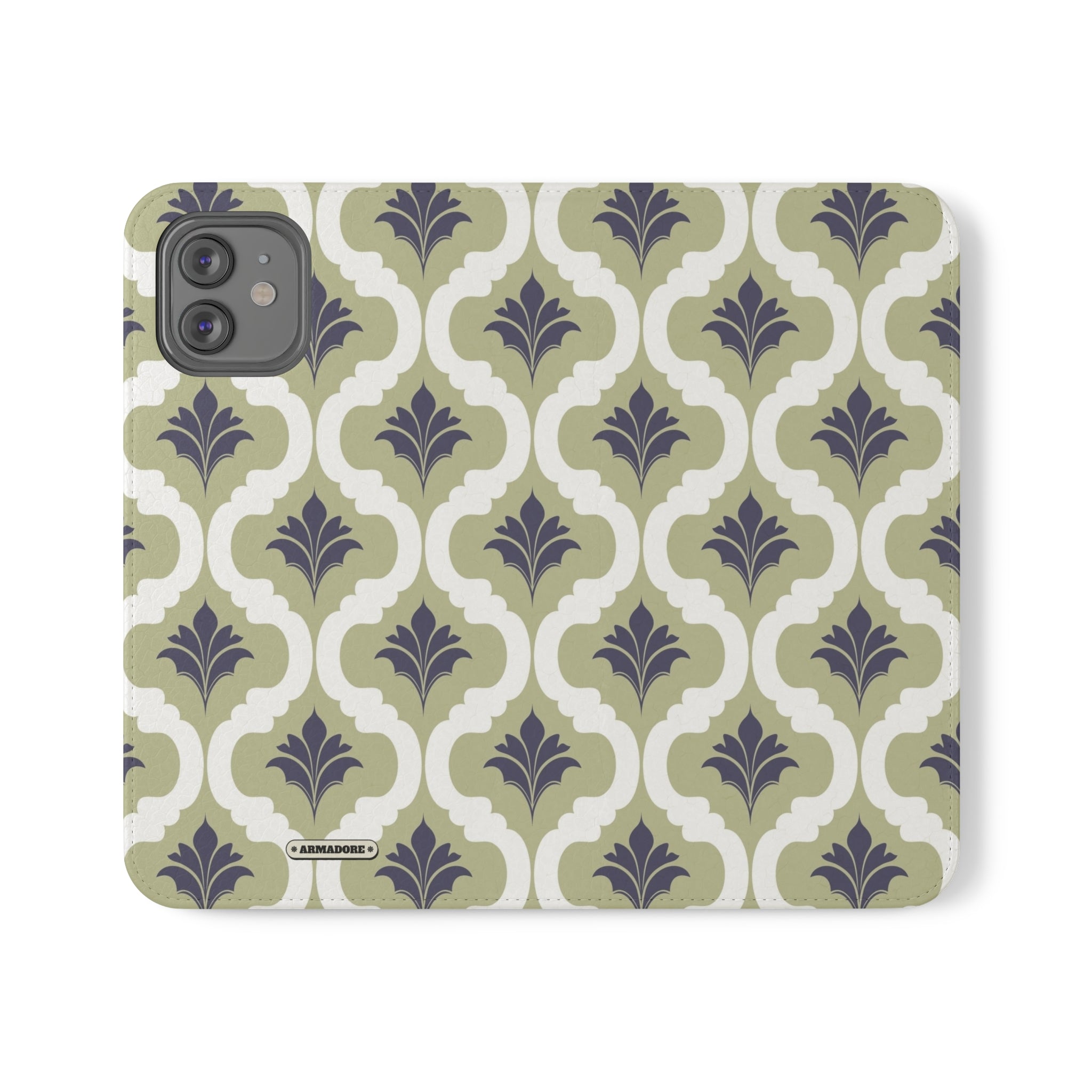 Aesthetic Pattern Vegan Leather Flip Case